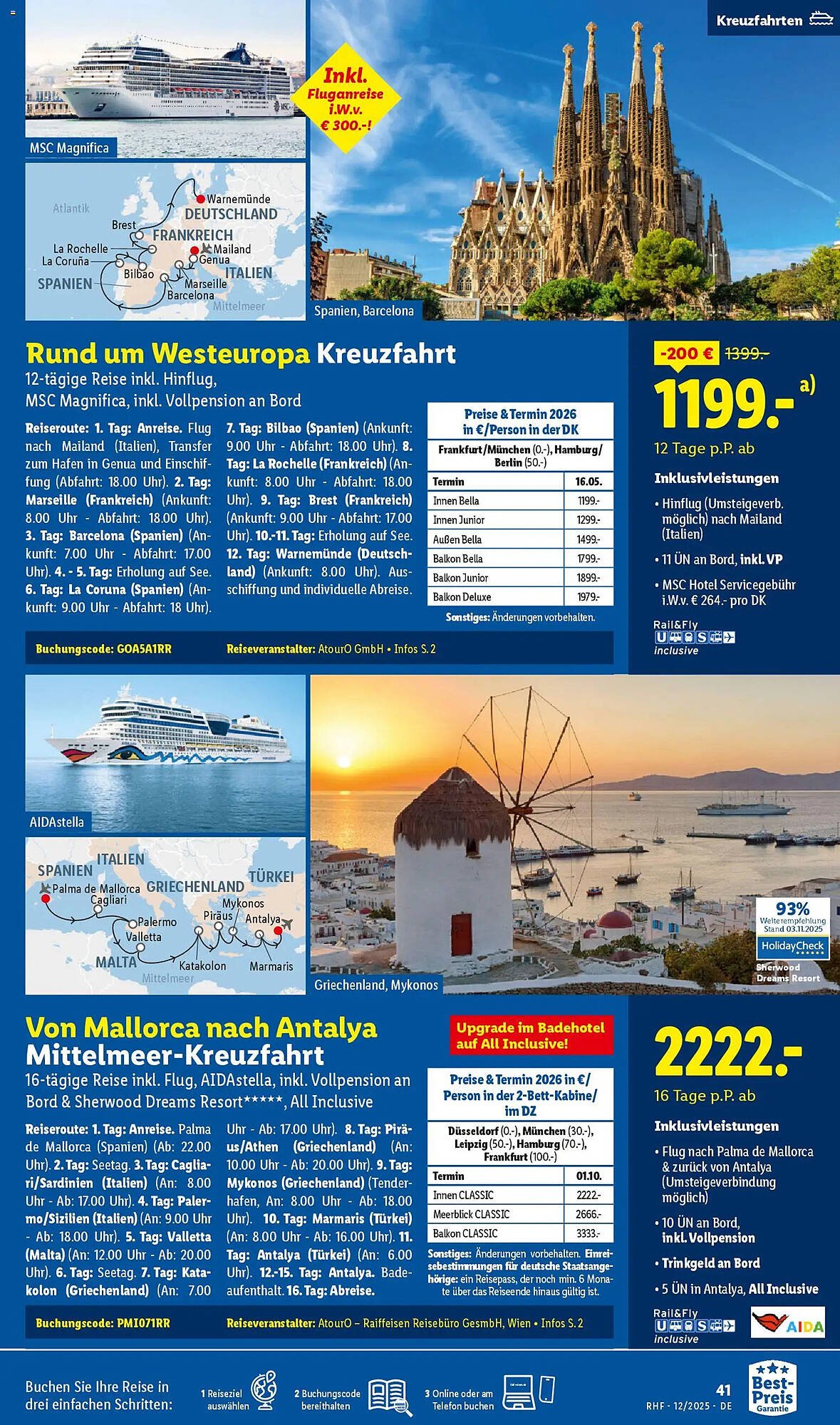 Lidl Reisen Prospekt (2025-11-28 - 2025-12-30)