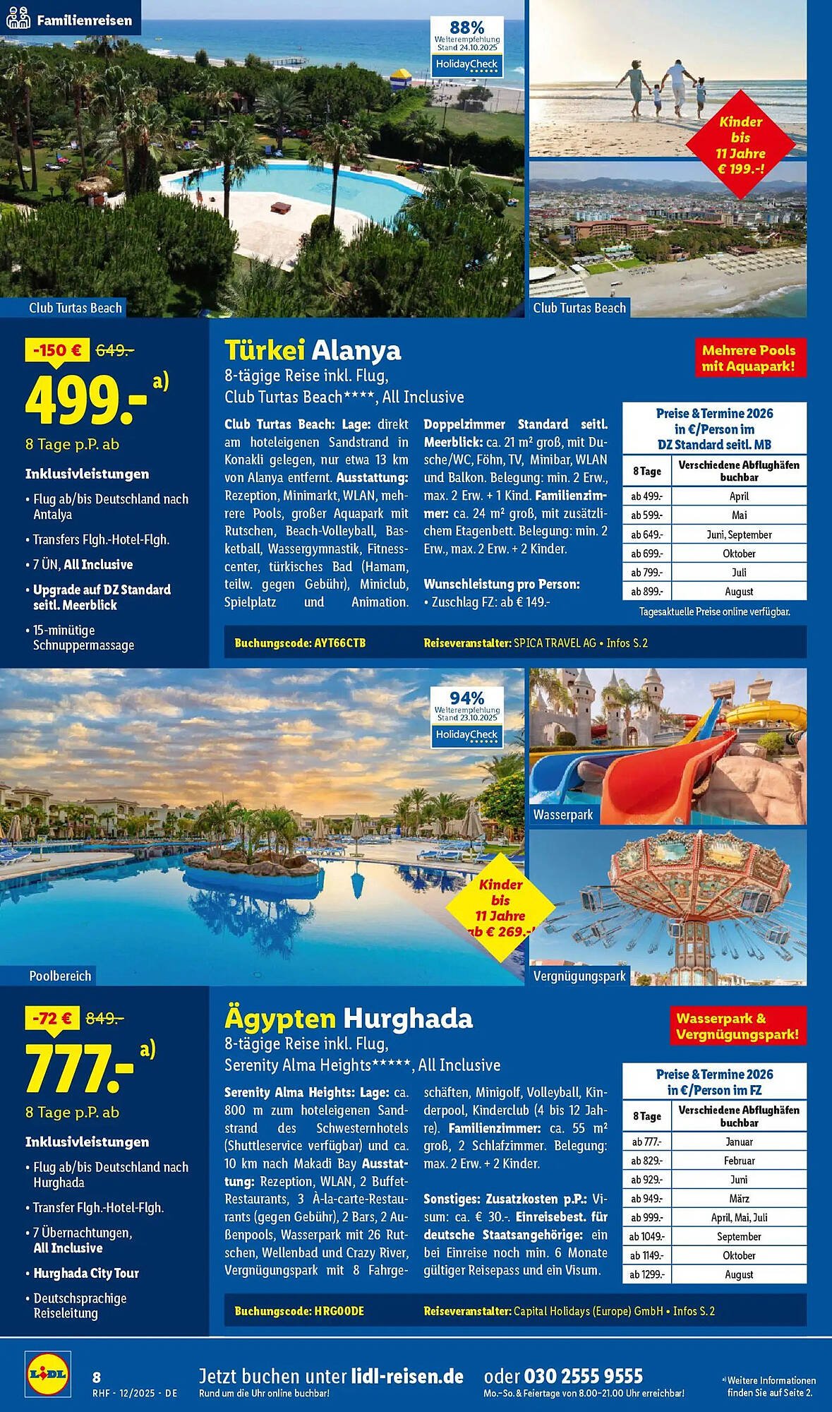 Lidl Reisen Prospekt (2025-11-28 - 2025-12-30)