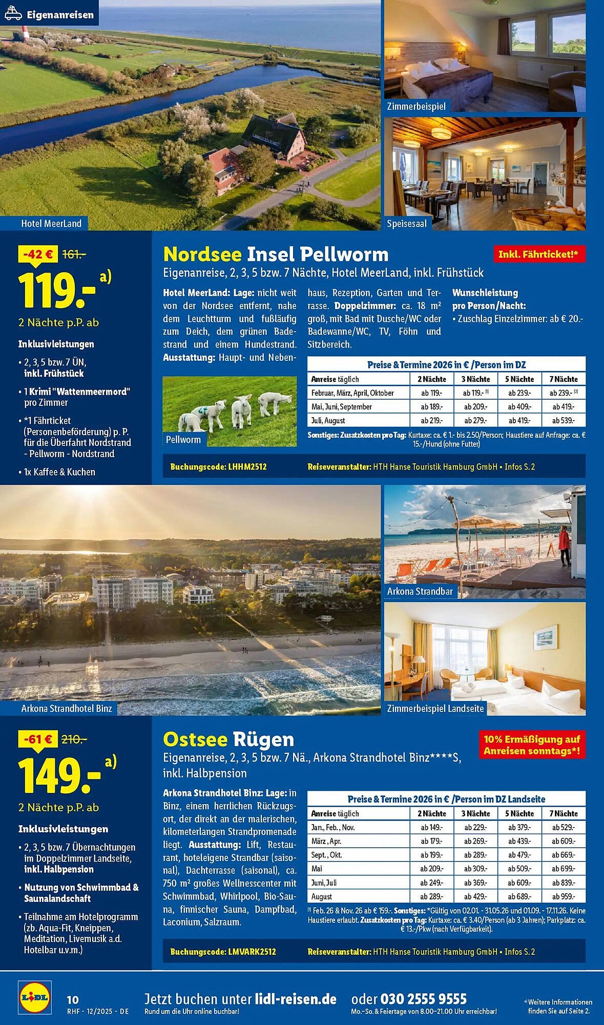 Lidl Reisen Prospekt (2025-11-28 - 2025-12-30)