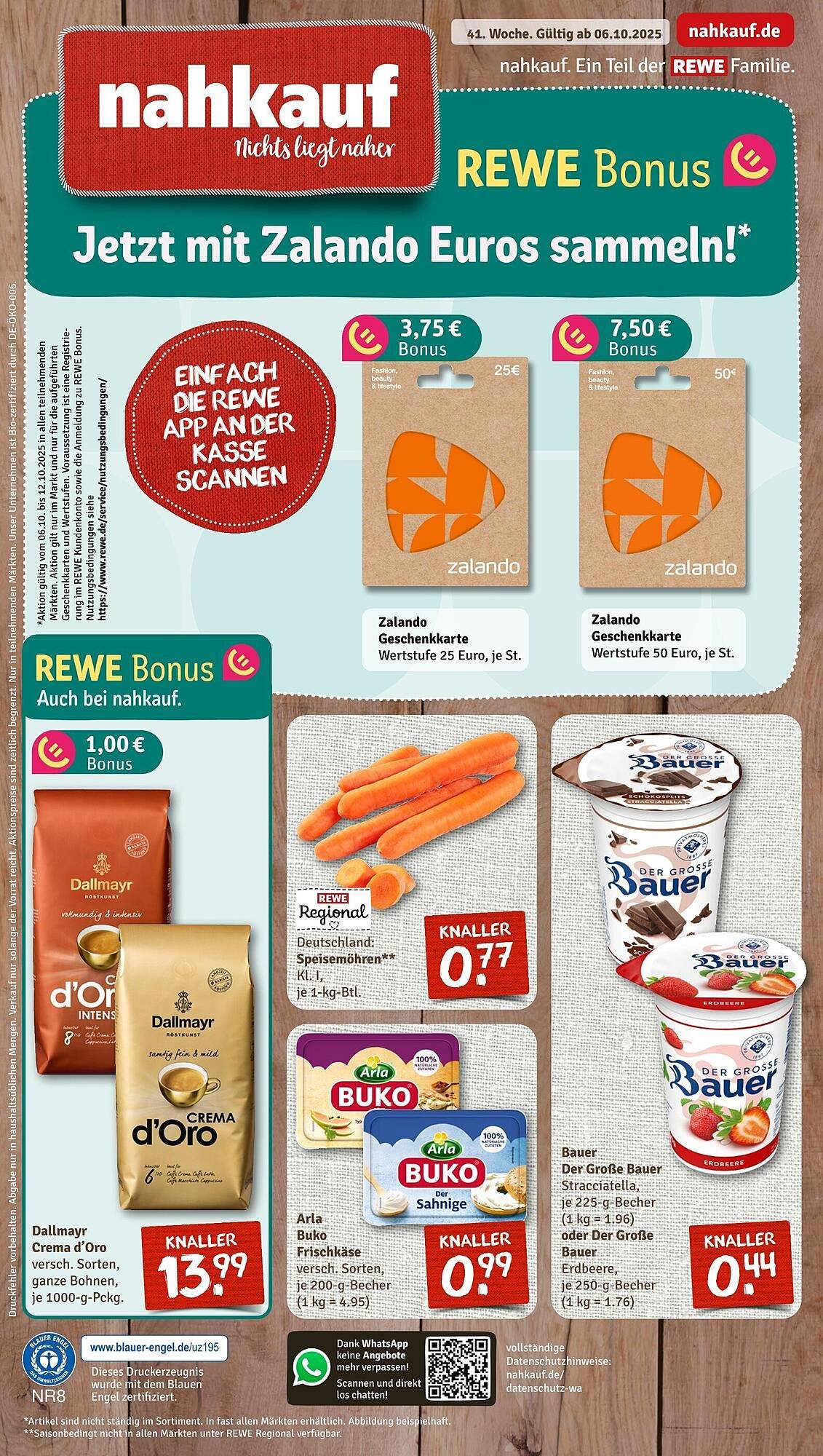 Nahkauf Prospekt (2025-10-06 - 2025-10-11) | 1