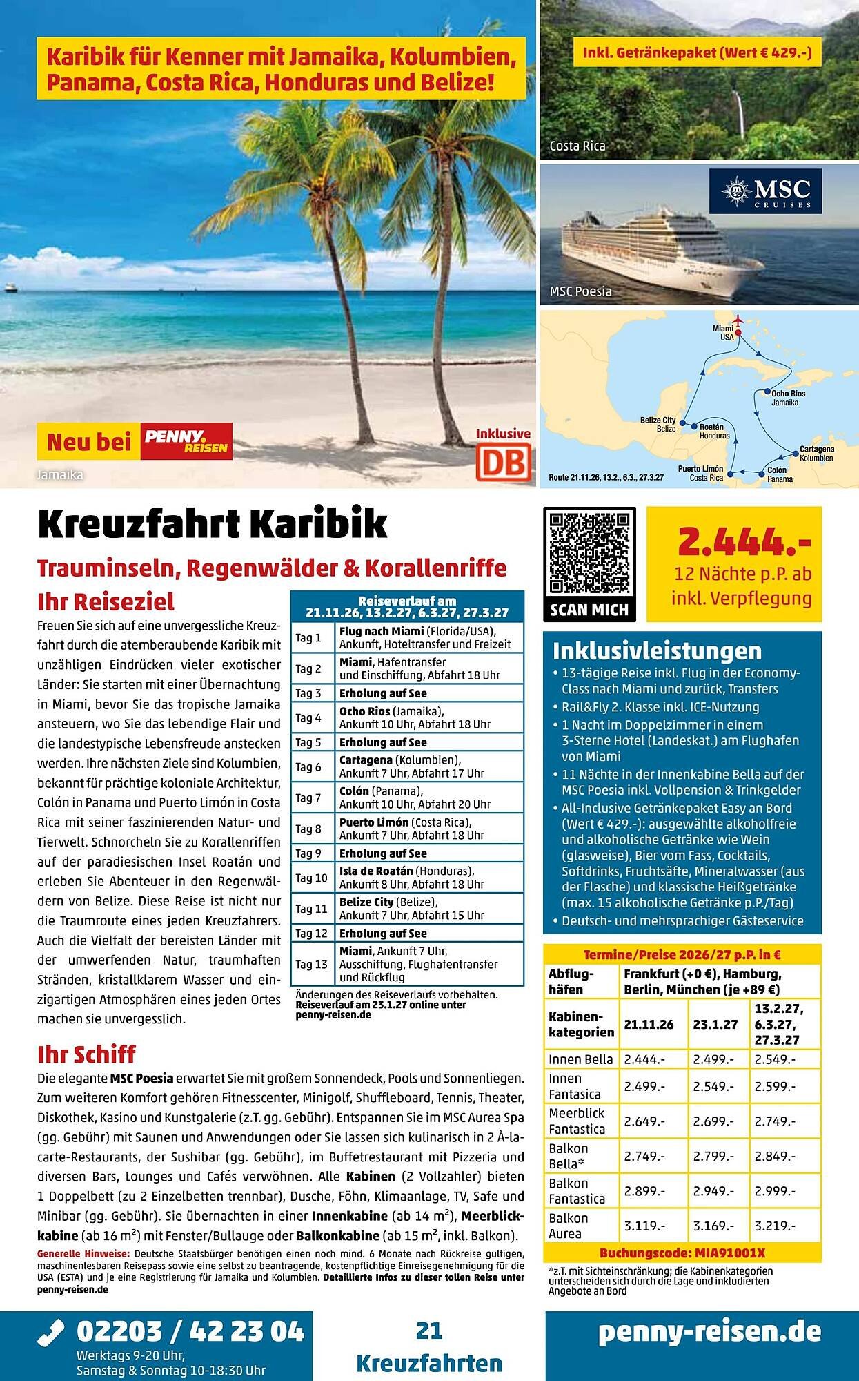 Penny Reisen Prospekt (2026-02-01 - 2026-02-28)