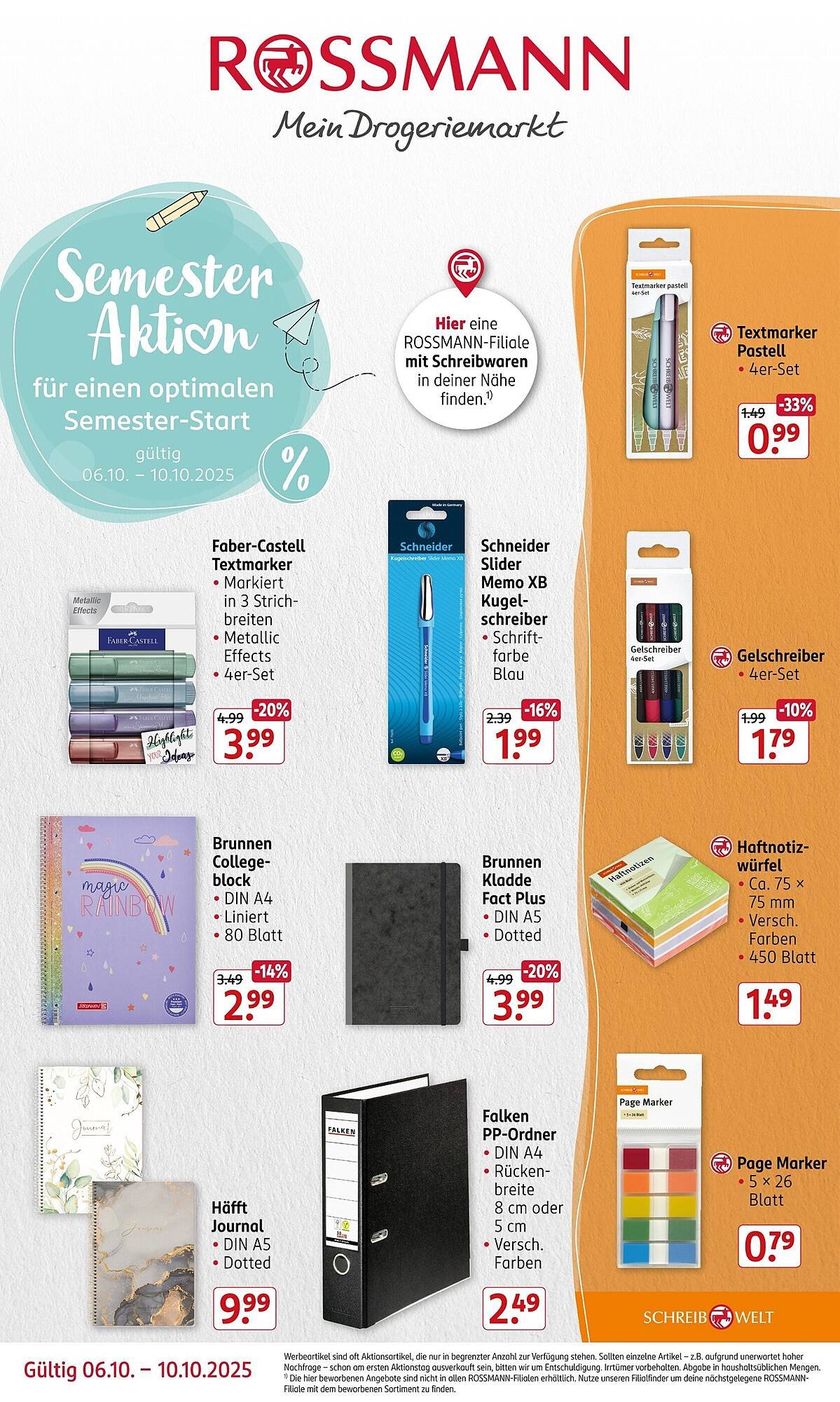 Rossmann Prospekt (2025-10-06 - 2025-10-10) | 1
