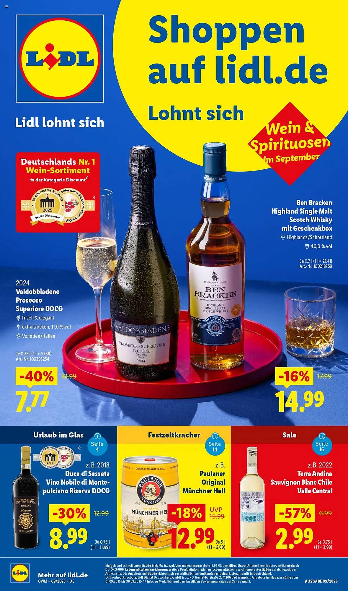 Lidl Prospekt (2025-09-01 - 2025-09-30) | 1