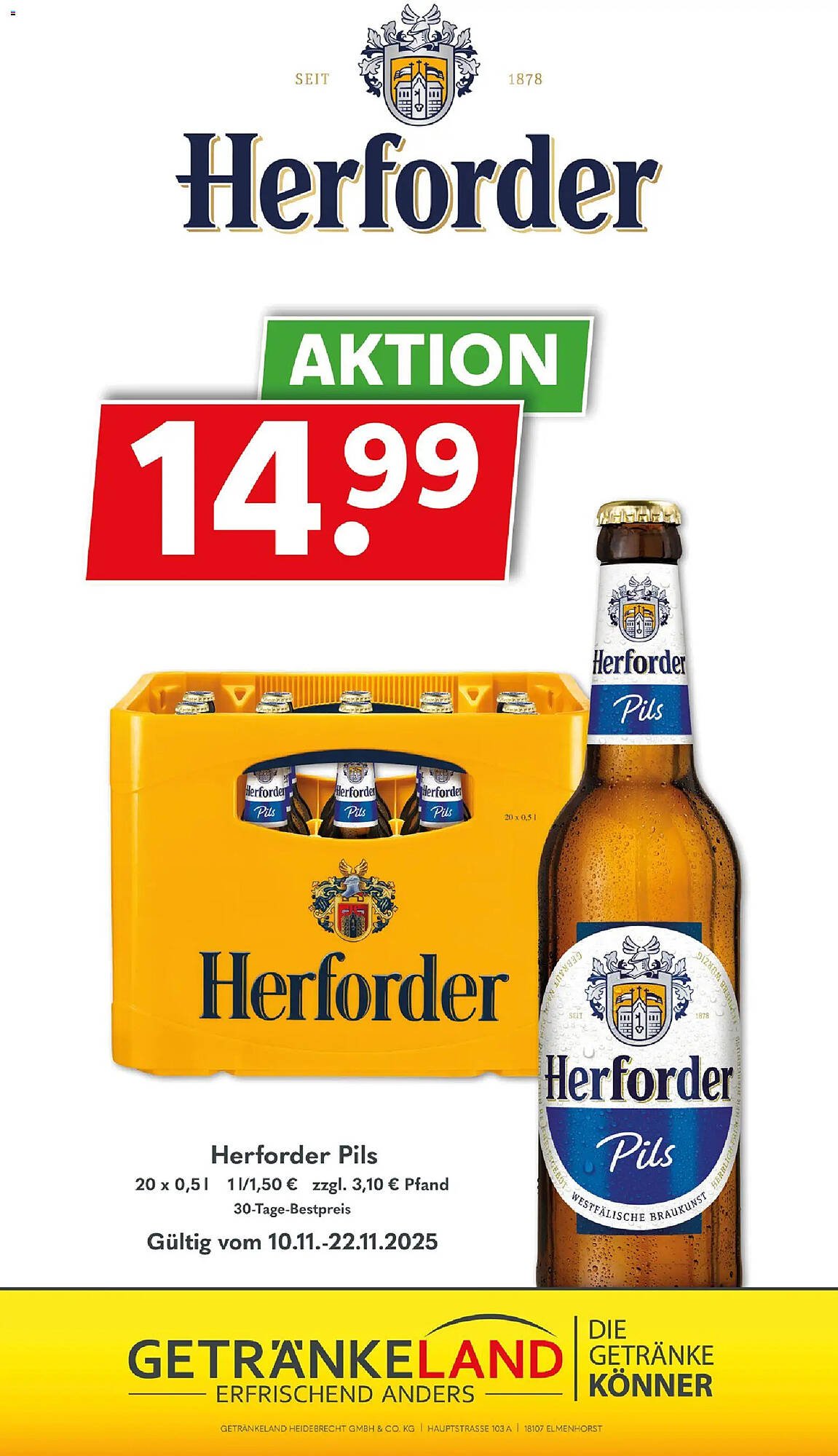 Getränkeland Prospekt (2025-11-10 - 2025-11-22)