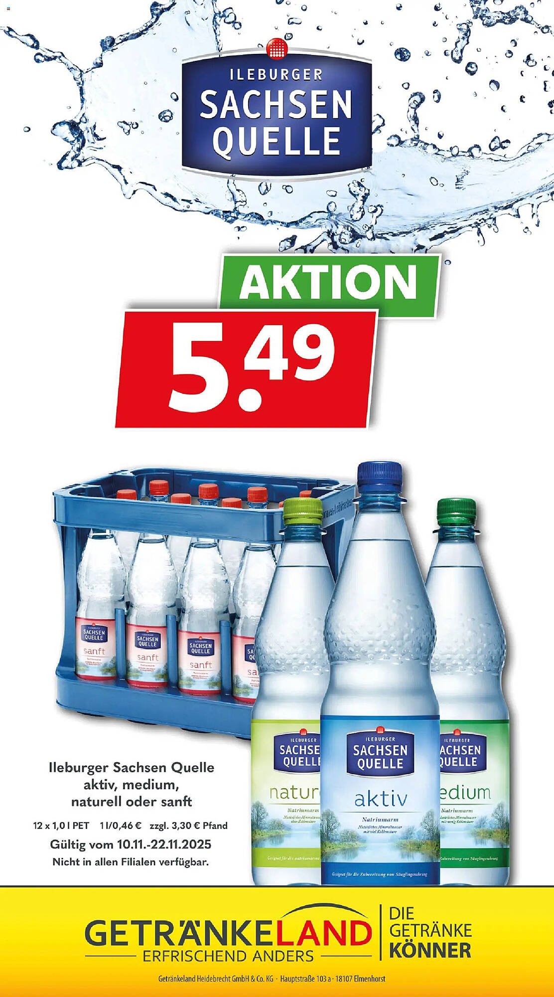 Getränkeland Prospekt (2025-11-10 - 2025-11-22)