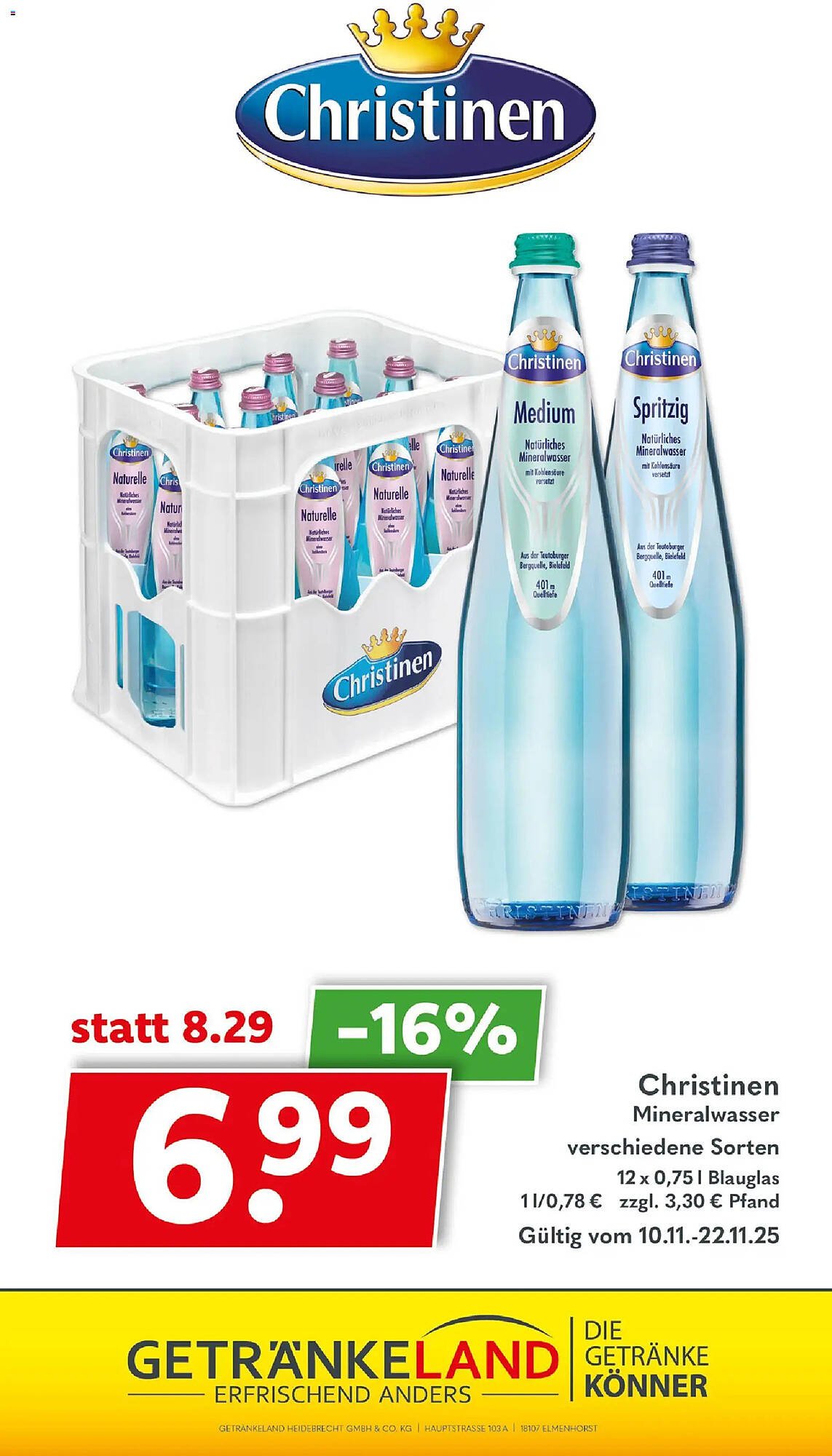 Getränkeland Prospekt (2025-11-10 - 2025-11-22)