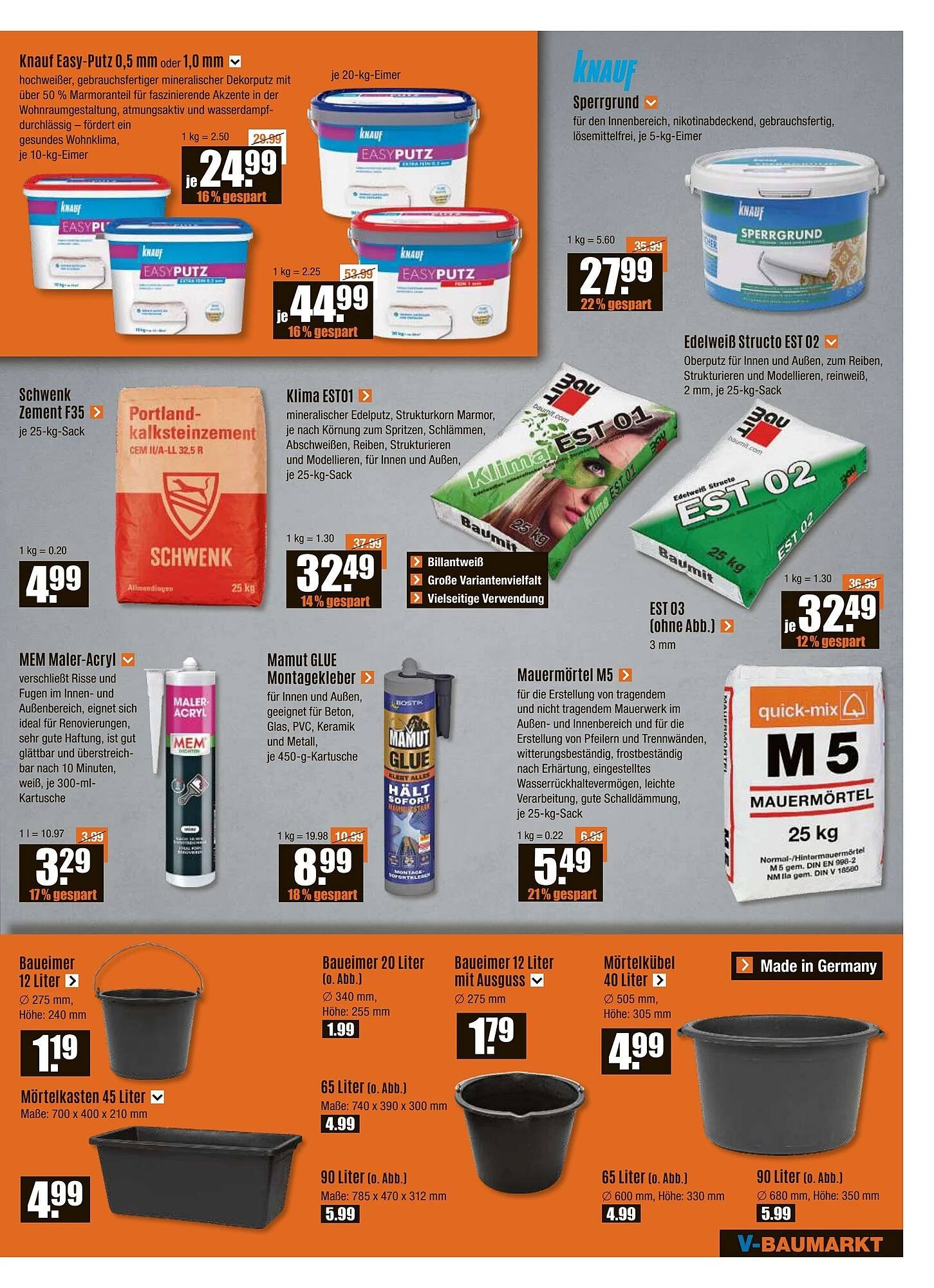 V Baumarkt Prospekt (2025-12-11 - 2025-12-18)