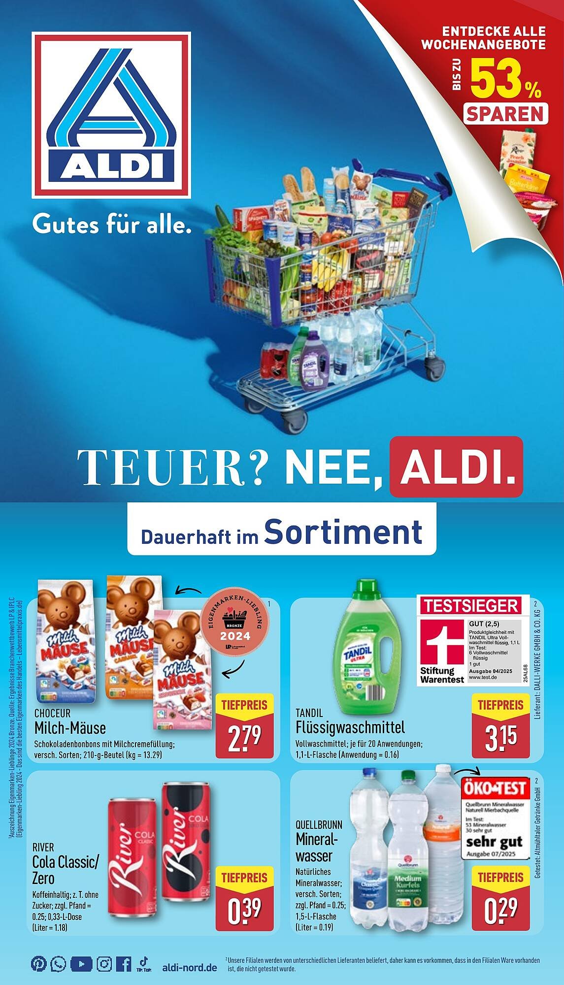 Aldi Nord Prospekt (2025-09-22 - 2025-09-27) | 1