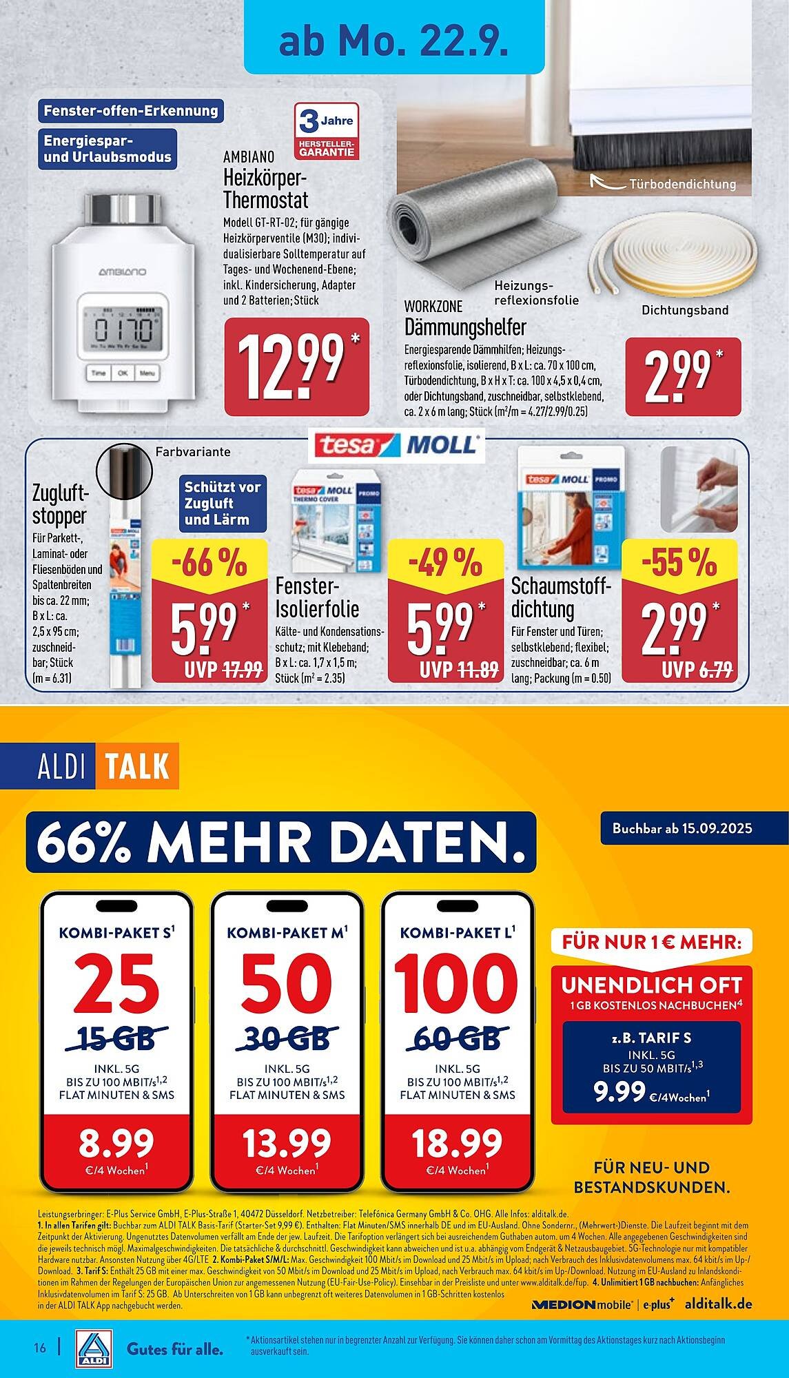 Aldi Nord Prospekt (2025-09-22 - 2025-09-27) | 20