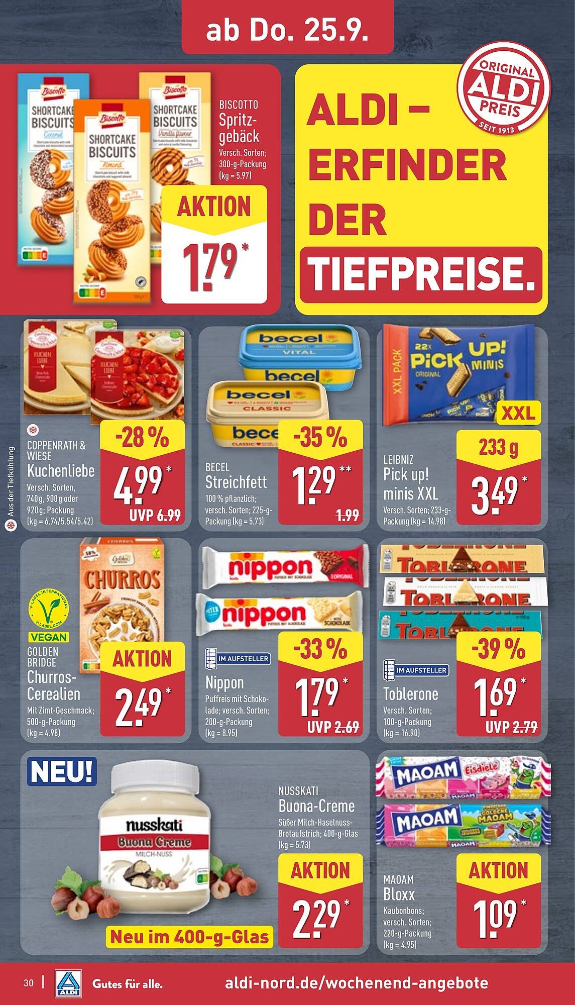 Aldi Nord Prospekt (2025-09-22 - 2025-09-27) | 34