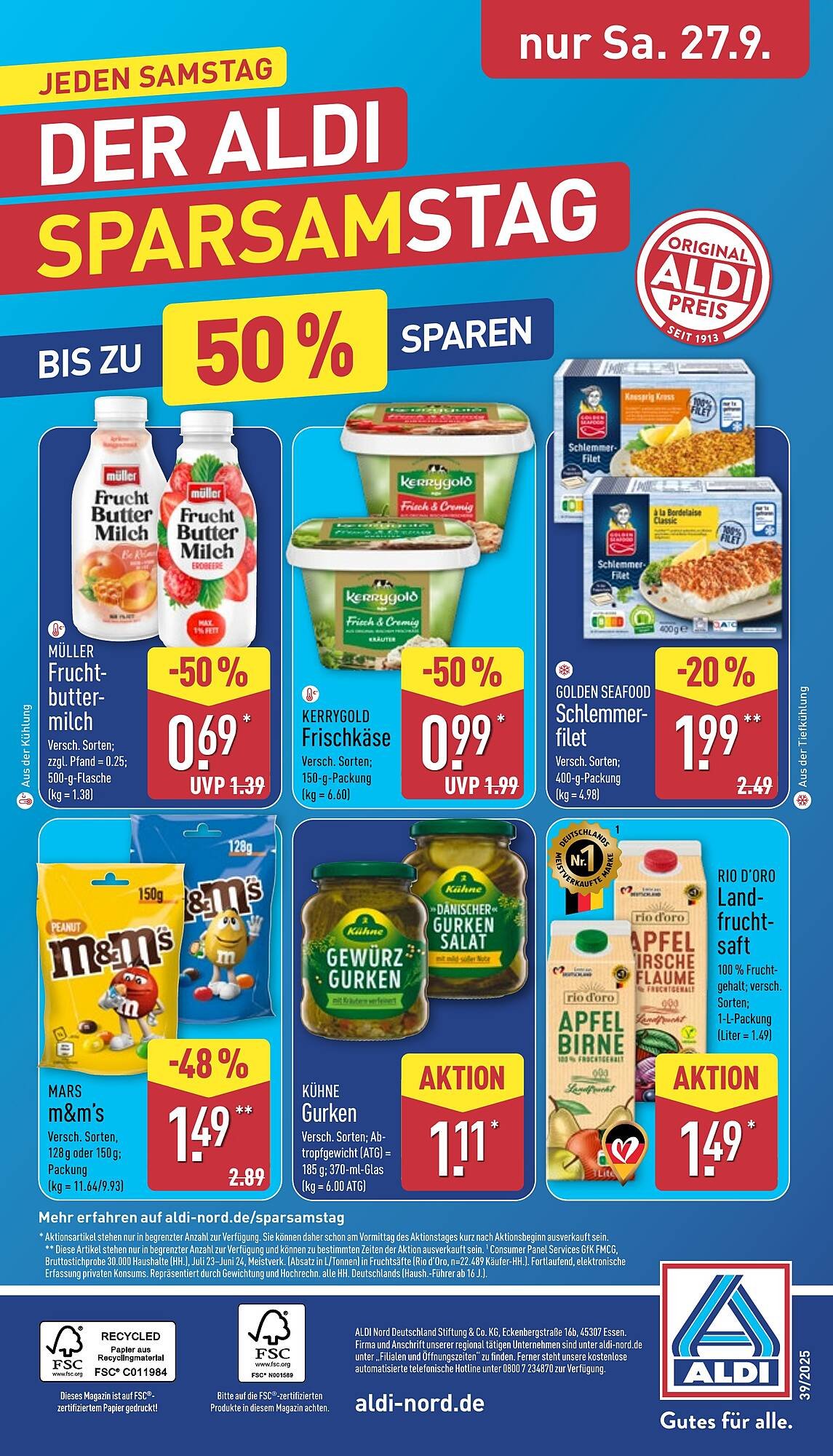 Aldi Nord Prospekt (2025-09-22 - 2025-09-27) | 36