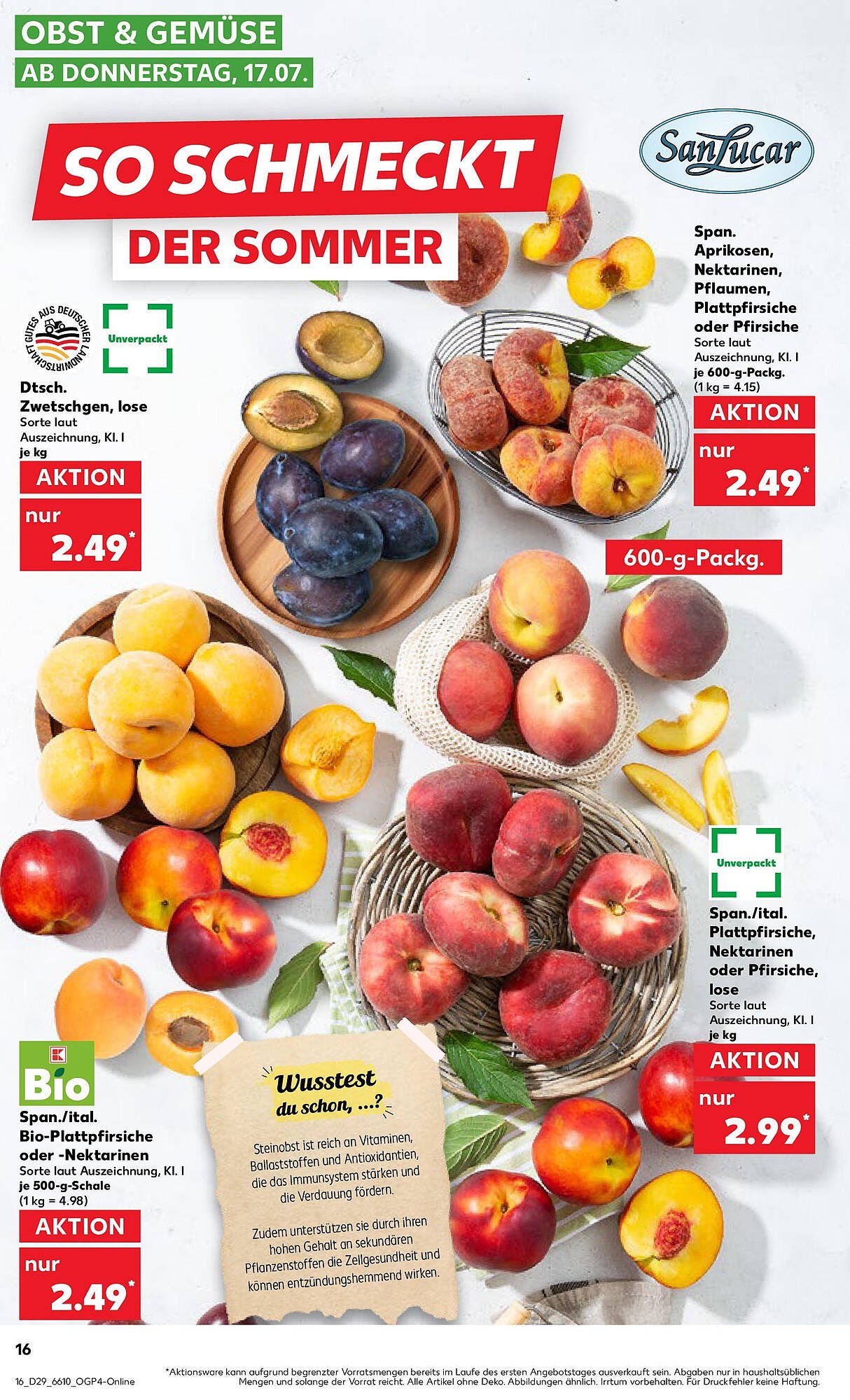Kaufland Regio Prospekt (2025-07-16 - 2025-07-23)