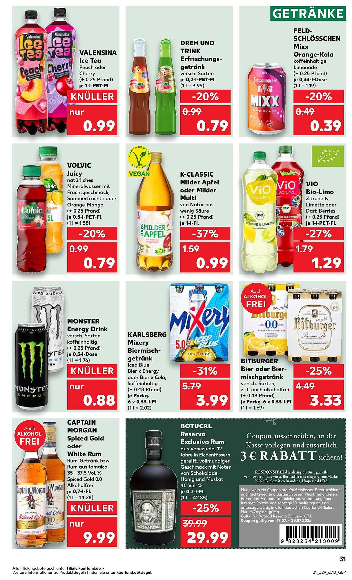Kaufland Regio Prospekt (2025-07-16 - 2025-07-23) | 31