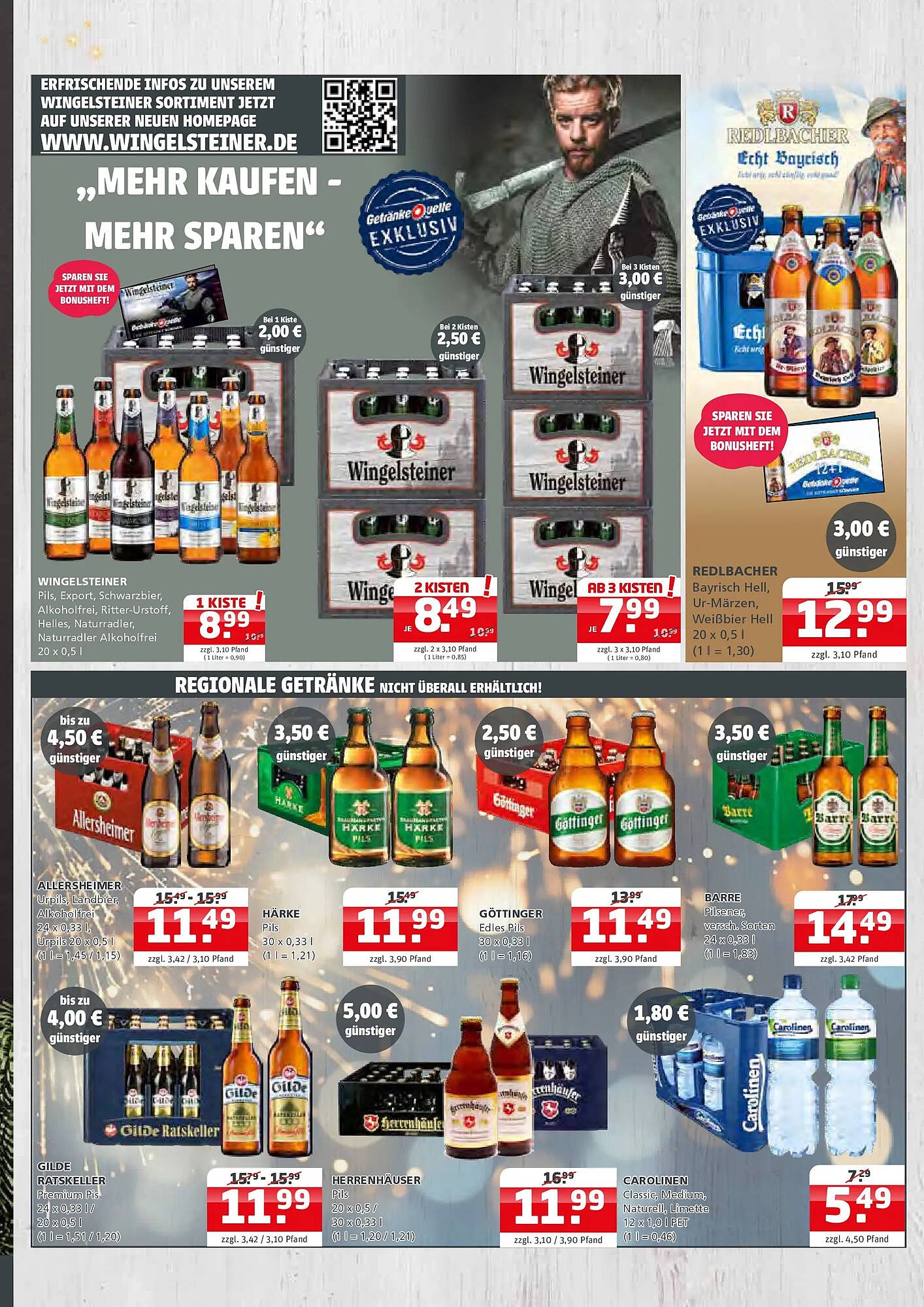 Getränke Quelle Prospekt (2025-12-14 - 2025-12-27)