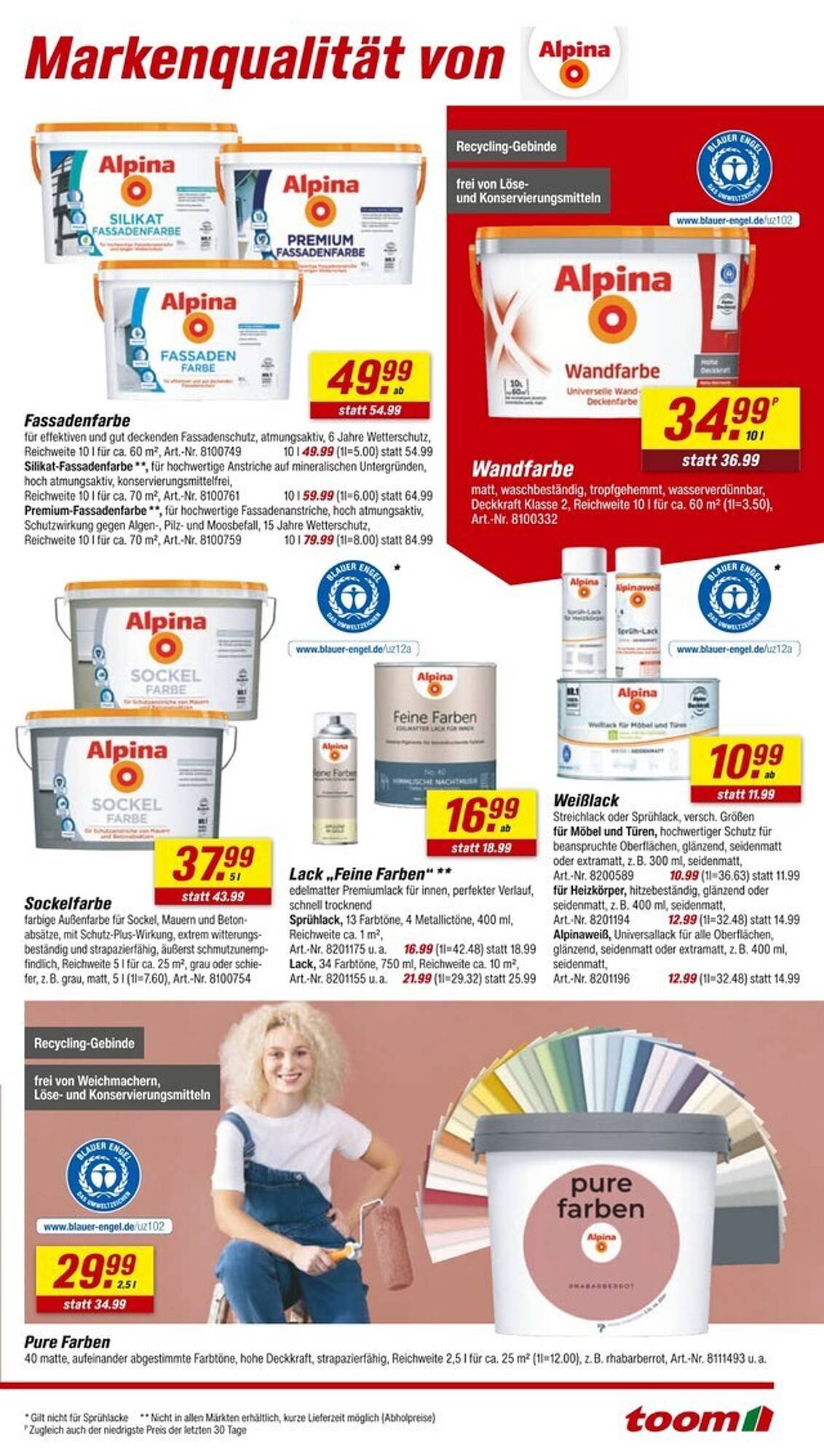 toom Baumarkt Prospekt (2025-08-09 - 2025-08-15) | 13