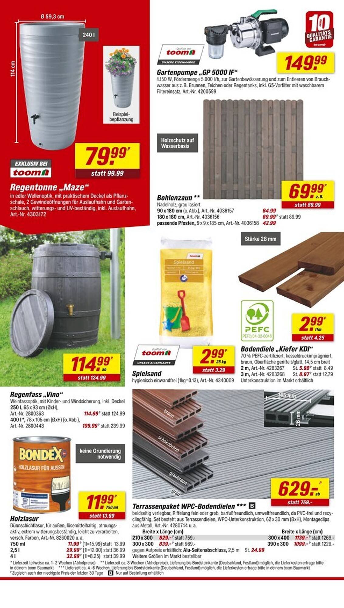 toom Baumarkt Prospekt (2025-08-09 - 2025-08-15) | 4