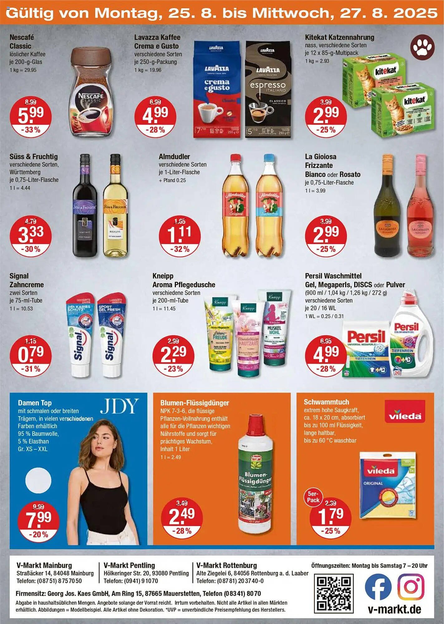 V Markt Prospekt (2025-08-21 - 2025-08-27) | 20