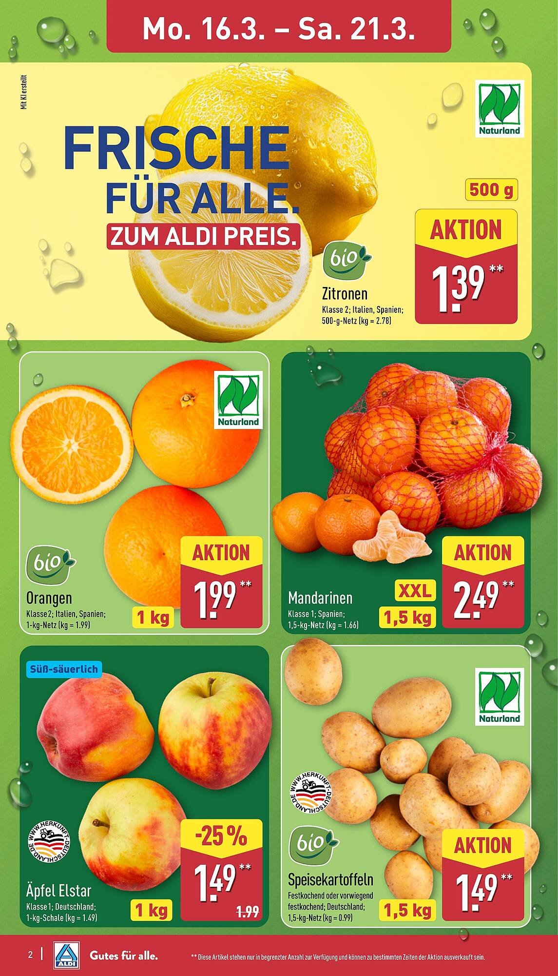 Aldi Nord Prospekt (2026-03-16 - 2026-03-21)