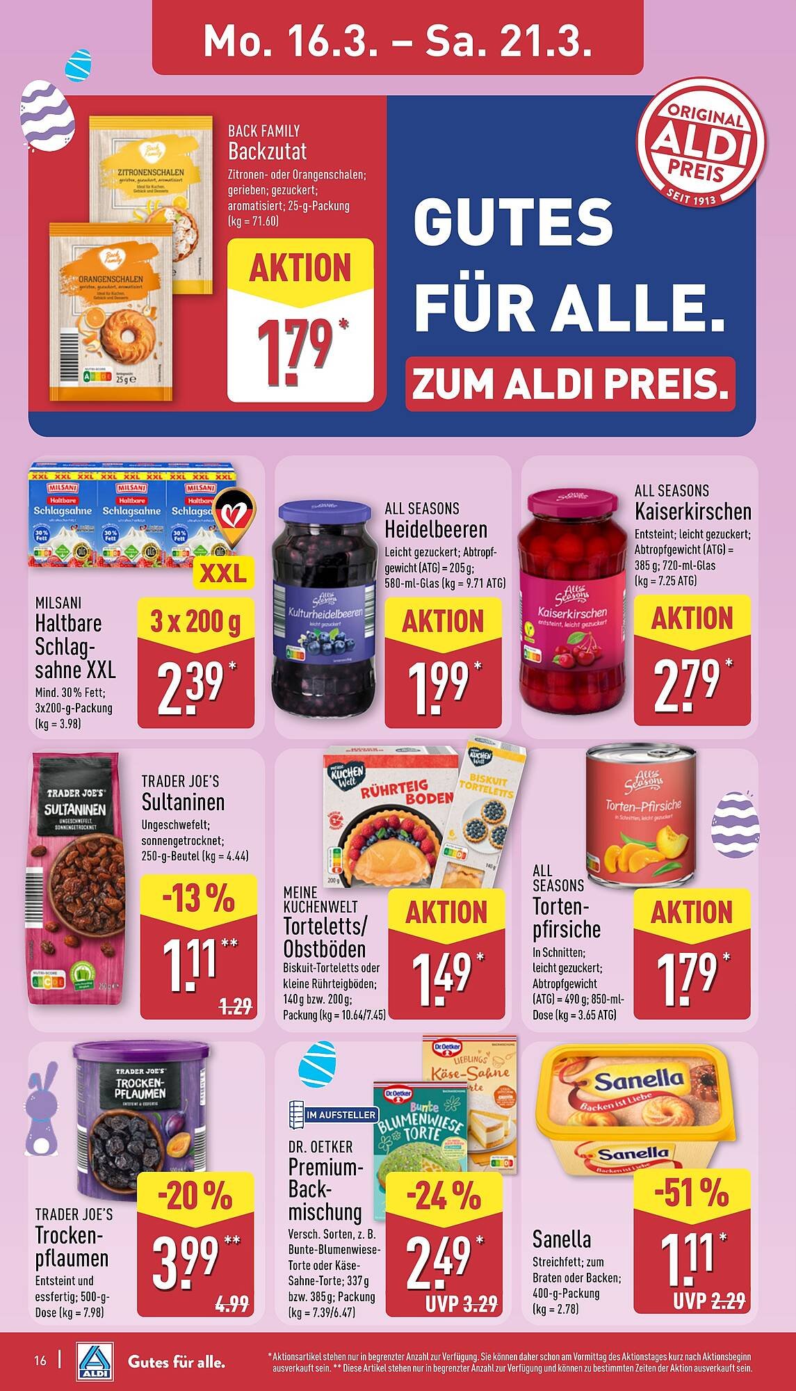Aldi Nord Prospekt (2026-03-16 - 2026-03-21)