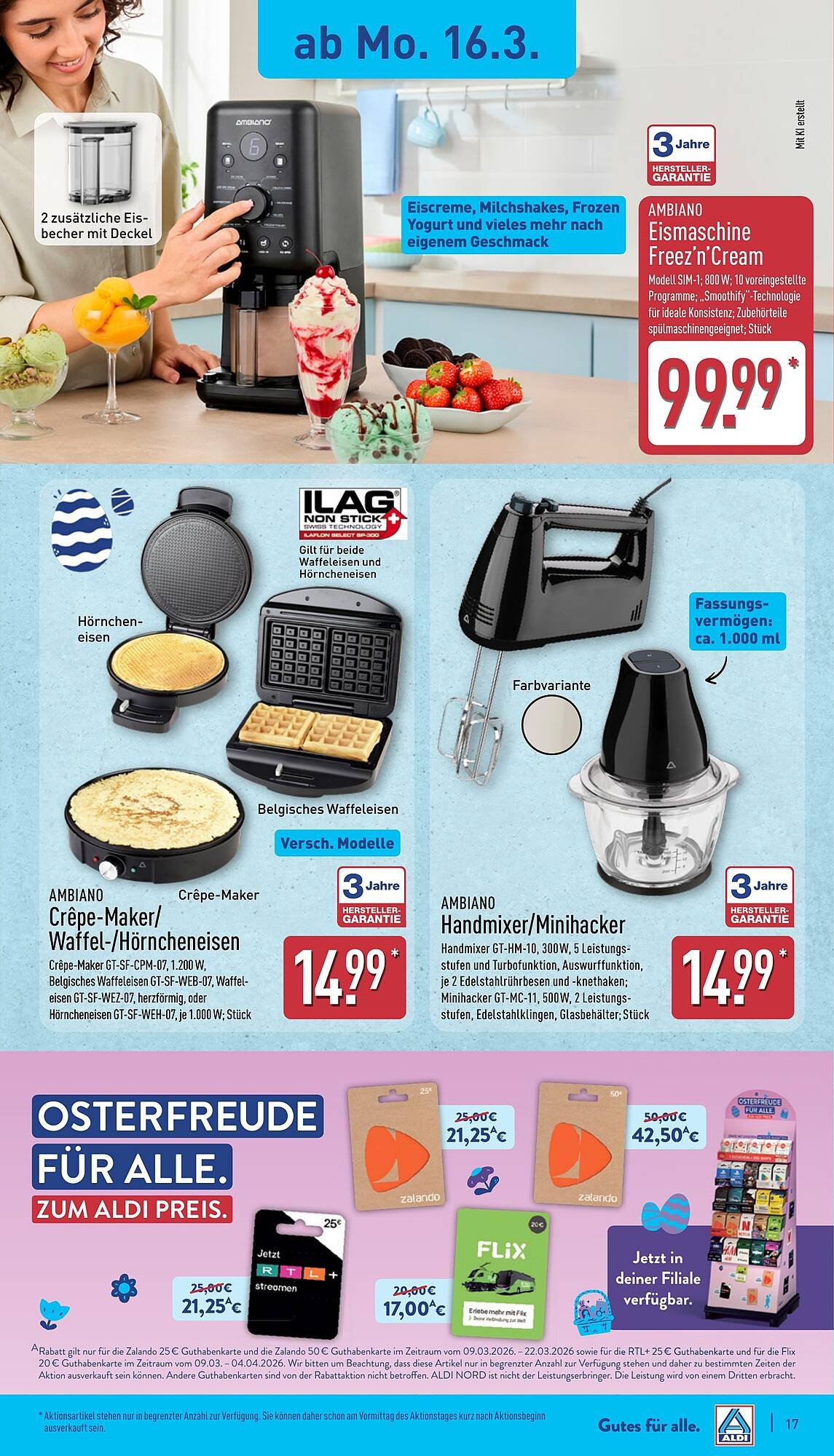 Aldi Nord Prospekt (2026-03-16 - 2026-03-21)