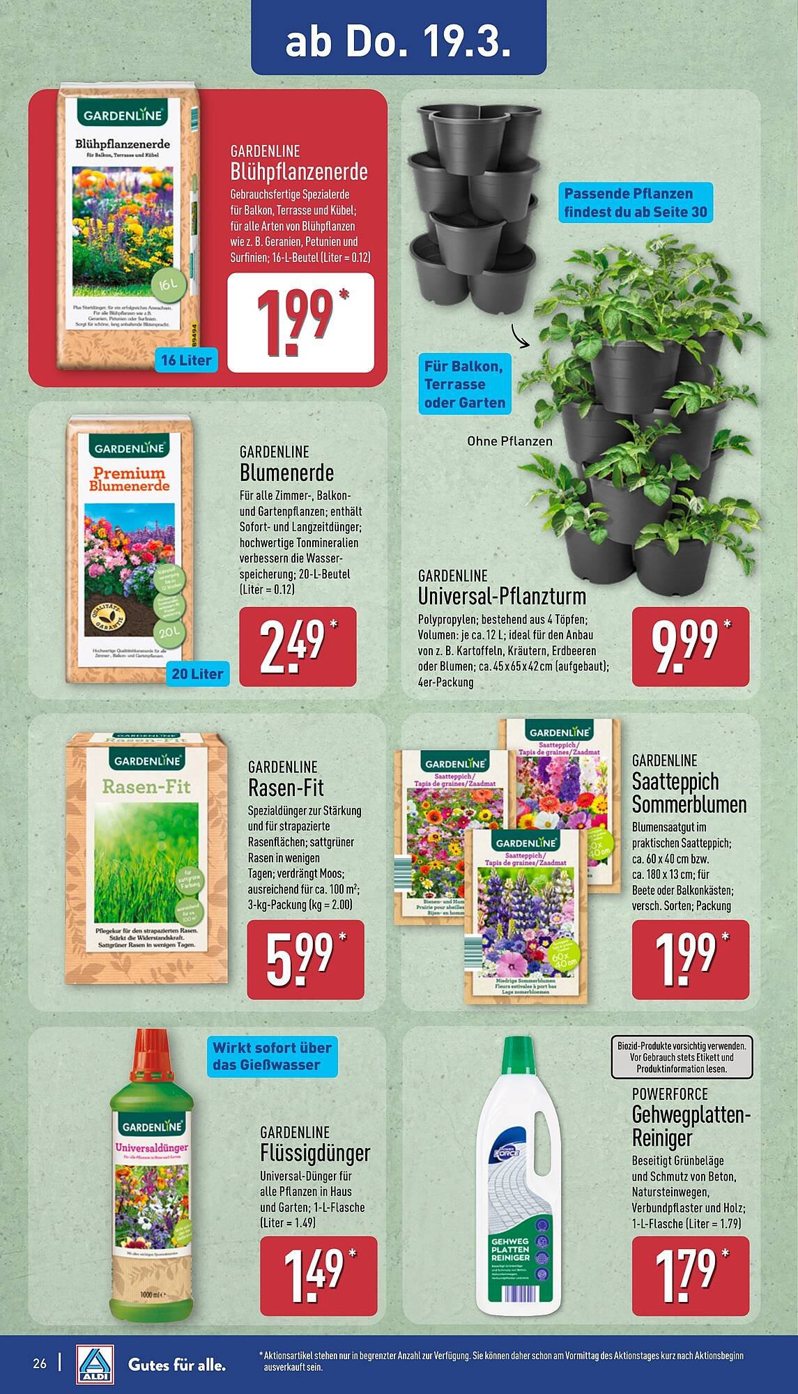 Aldi Nord Prospekt (2026-03-16 - 2026-03-21)