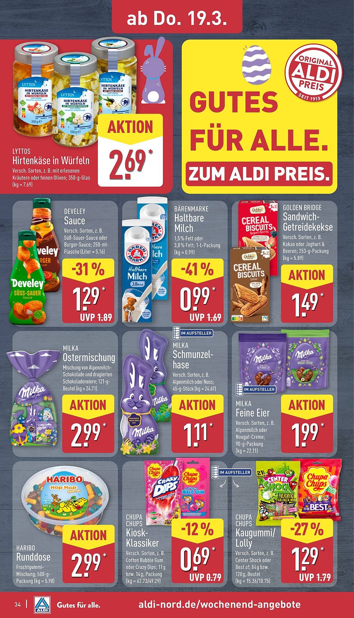 Aldi Nord Prospekt (2026-03-16 - 2026-03-21)
