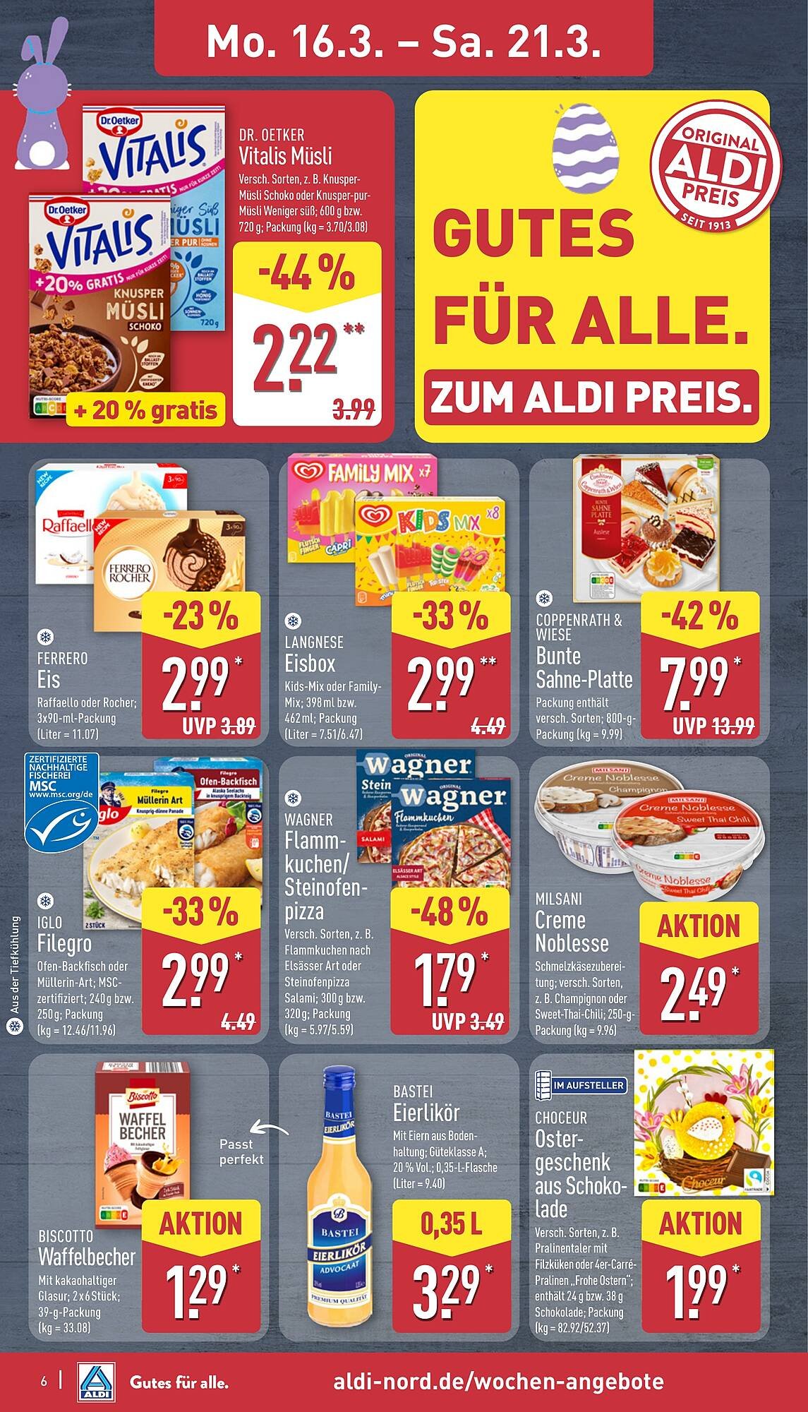 Aldi Nord Prospekt (2026-03-16 - 2026-03-21)