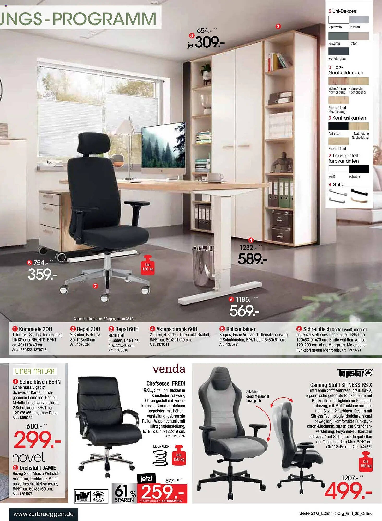 Zurbrüggen Prospekt