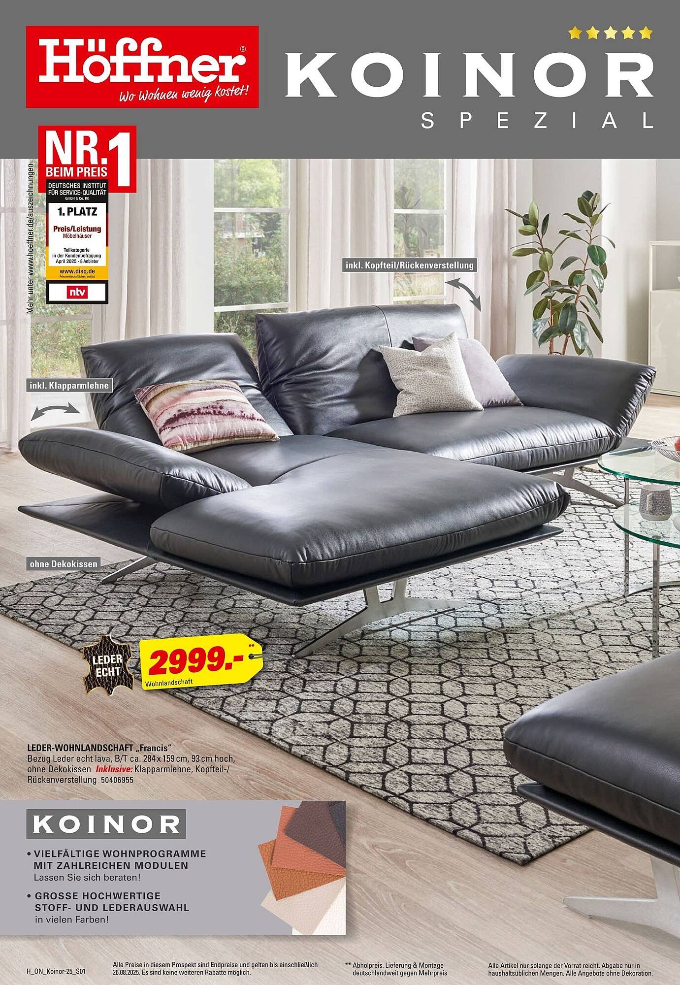 Höffner Prospekt (2025-08-13 - 2025-08-26) | 1