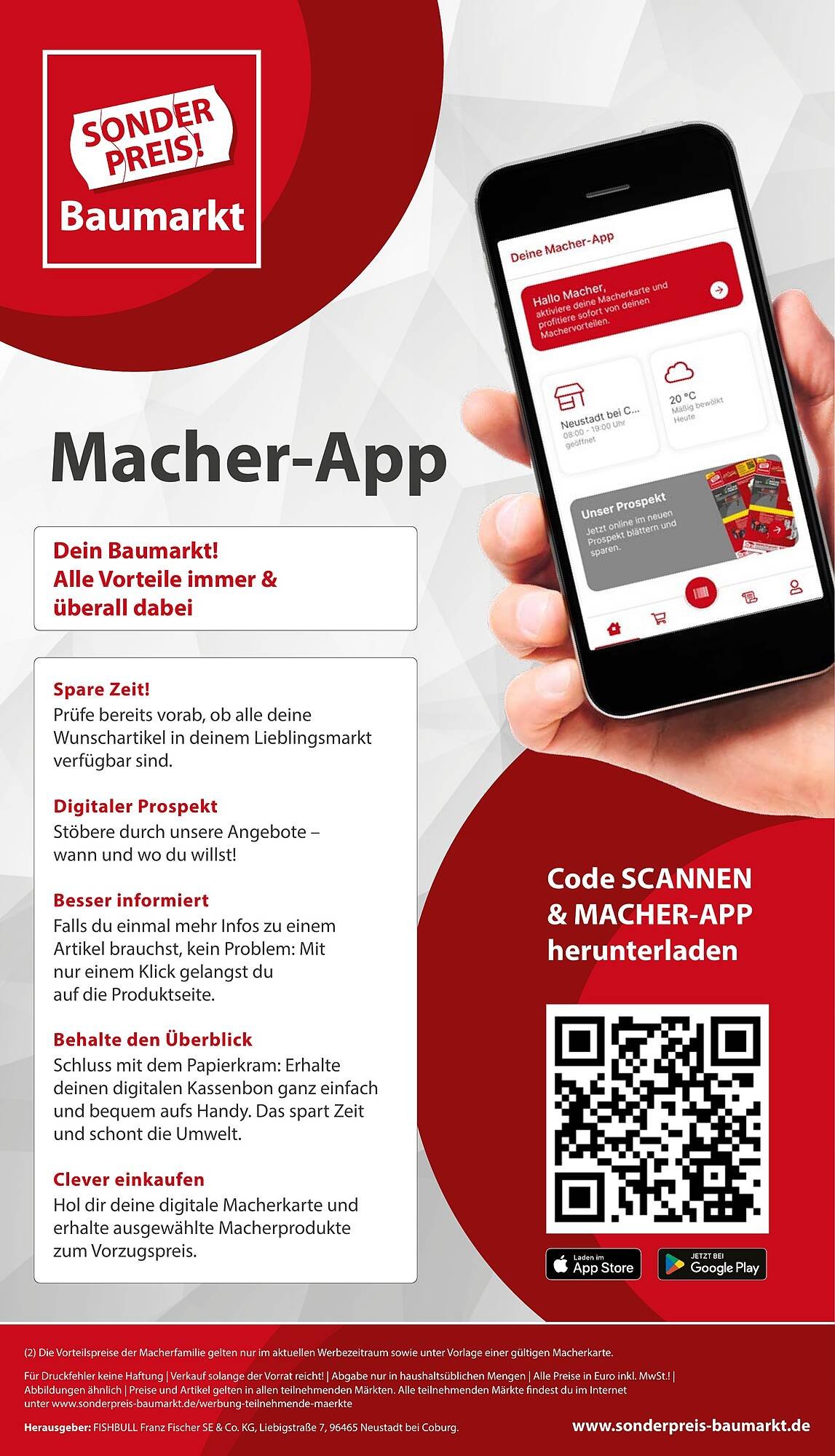 Sonderpreis Baumarkt Prospekt (2025-09-13 - 2025-09-19) | 16