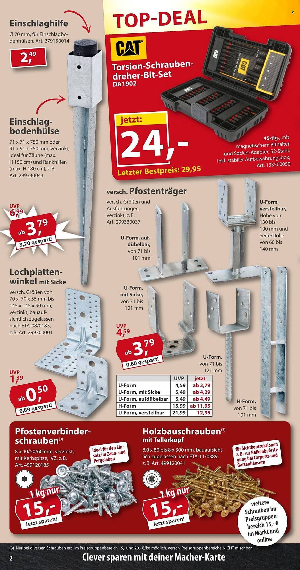 Sonderpreis Baumarkt Prospekt