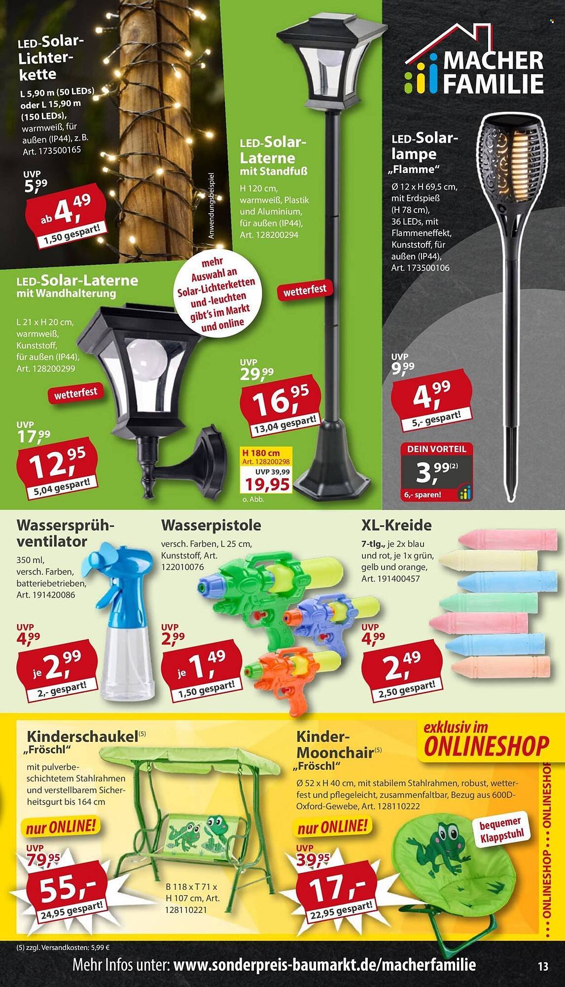 Sonderpreis Baumarkt Prospekt