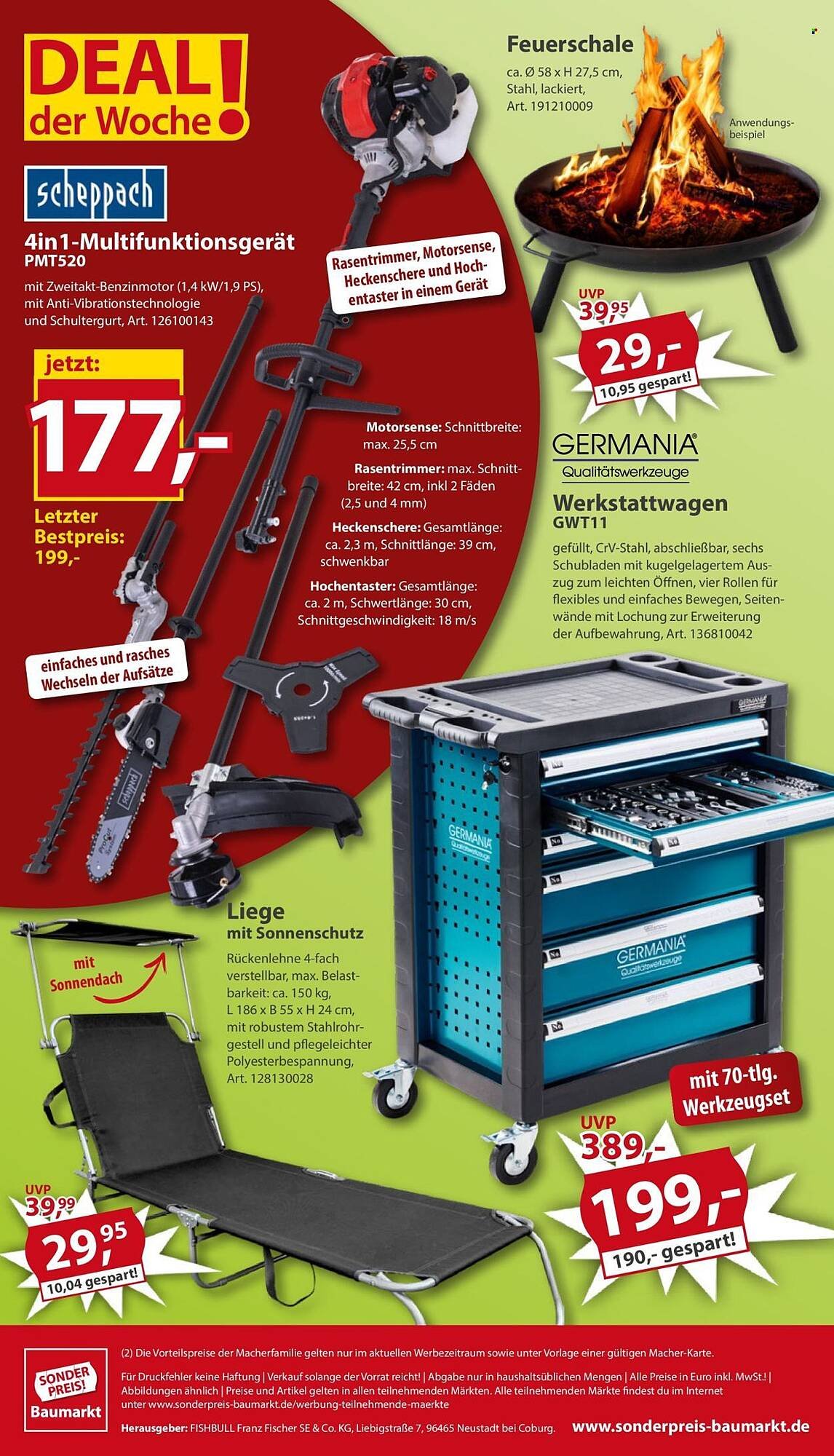 Sonderpreis Baumarkt Prospekt