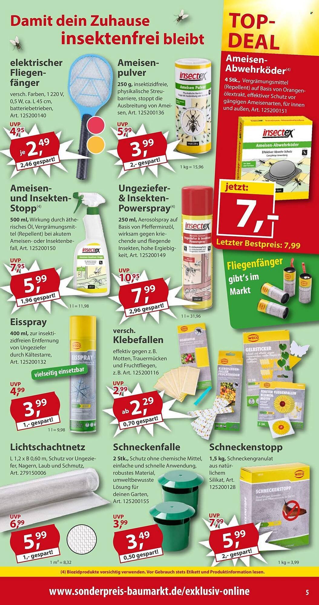Sonderpreis Baumarkt Prospekt