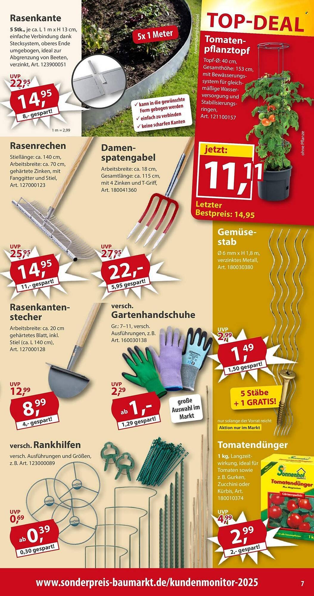 Sonderpreis Baumarkt Prospekt