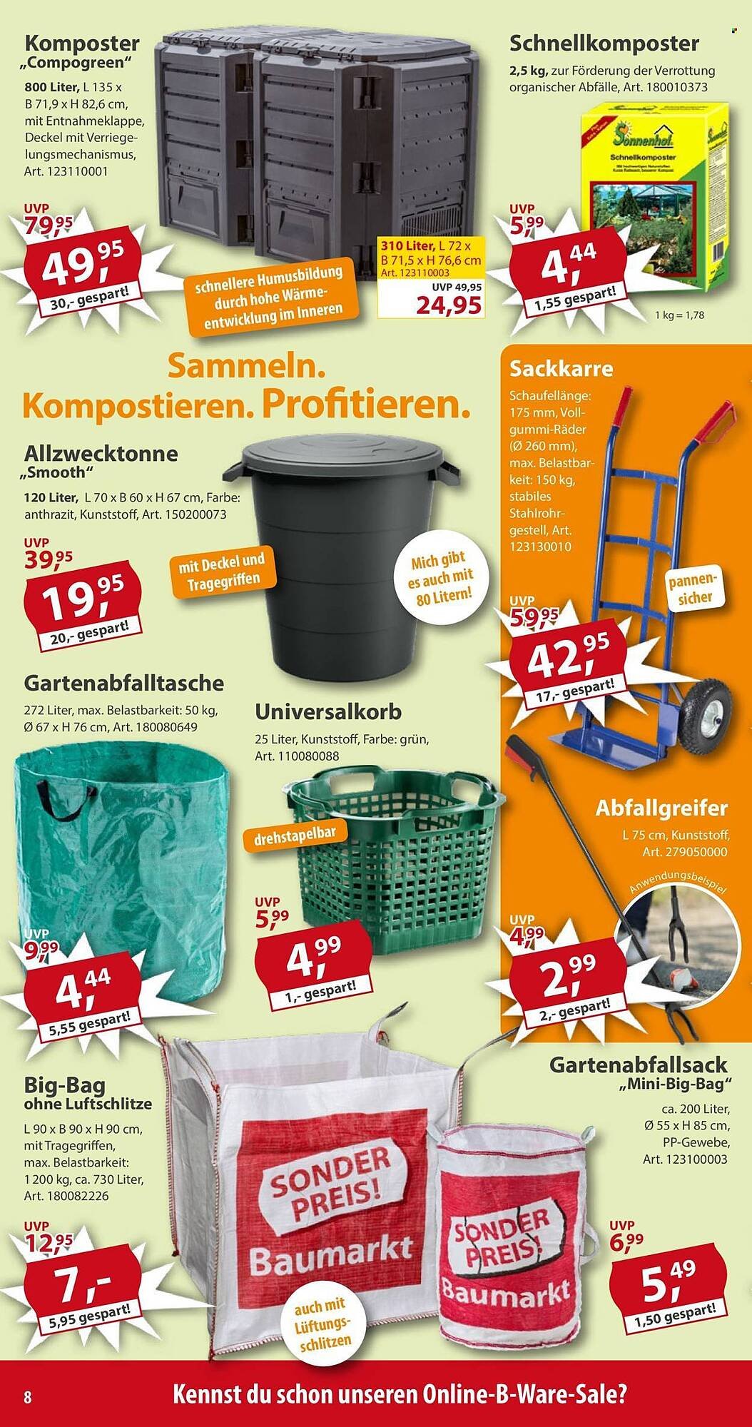 Sonderpreis Baumarkt Prospekt