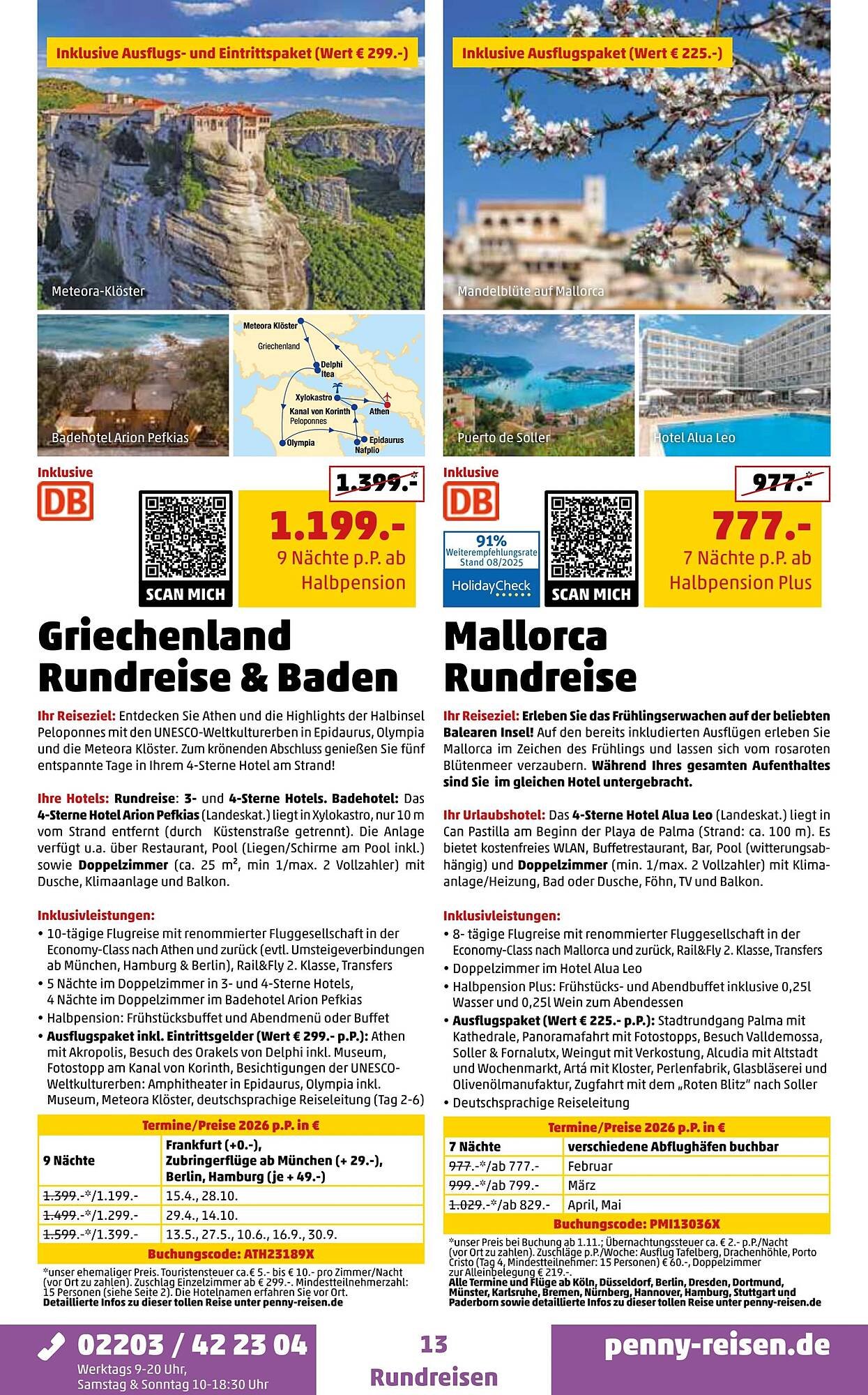 Penny Reisen Prospekt (2025-10-01 - 2025-11-01) | 13