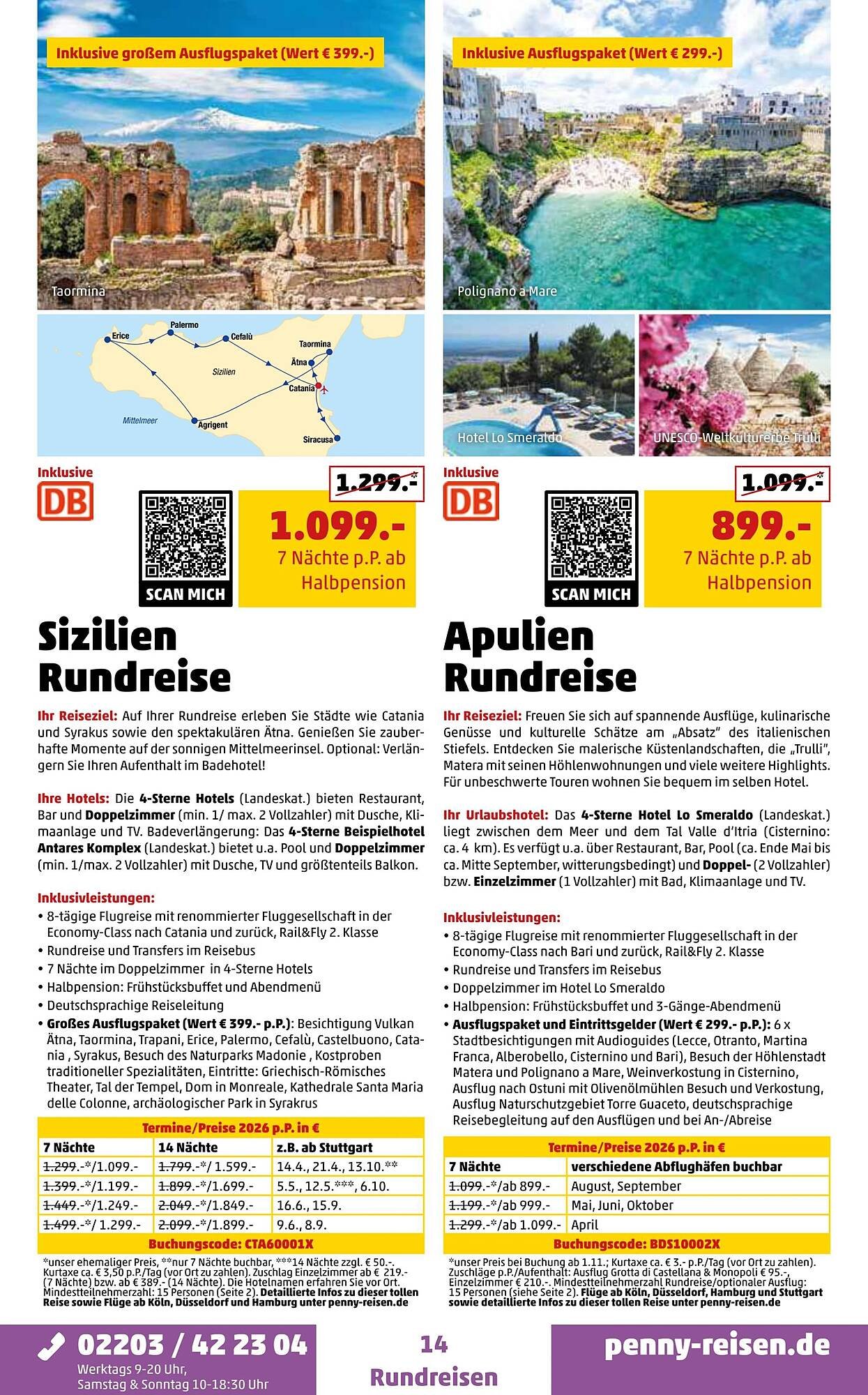 Penny Reisen Prospekt (2025-10-01 - 2025-11-01) | 14