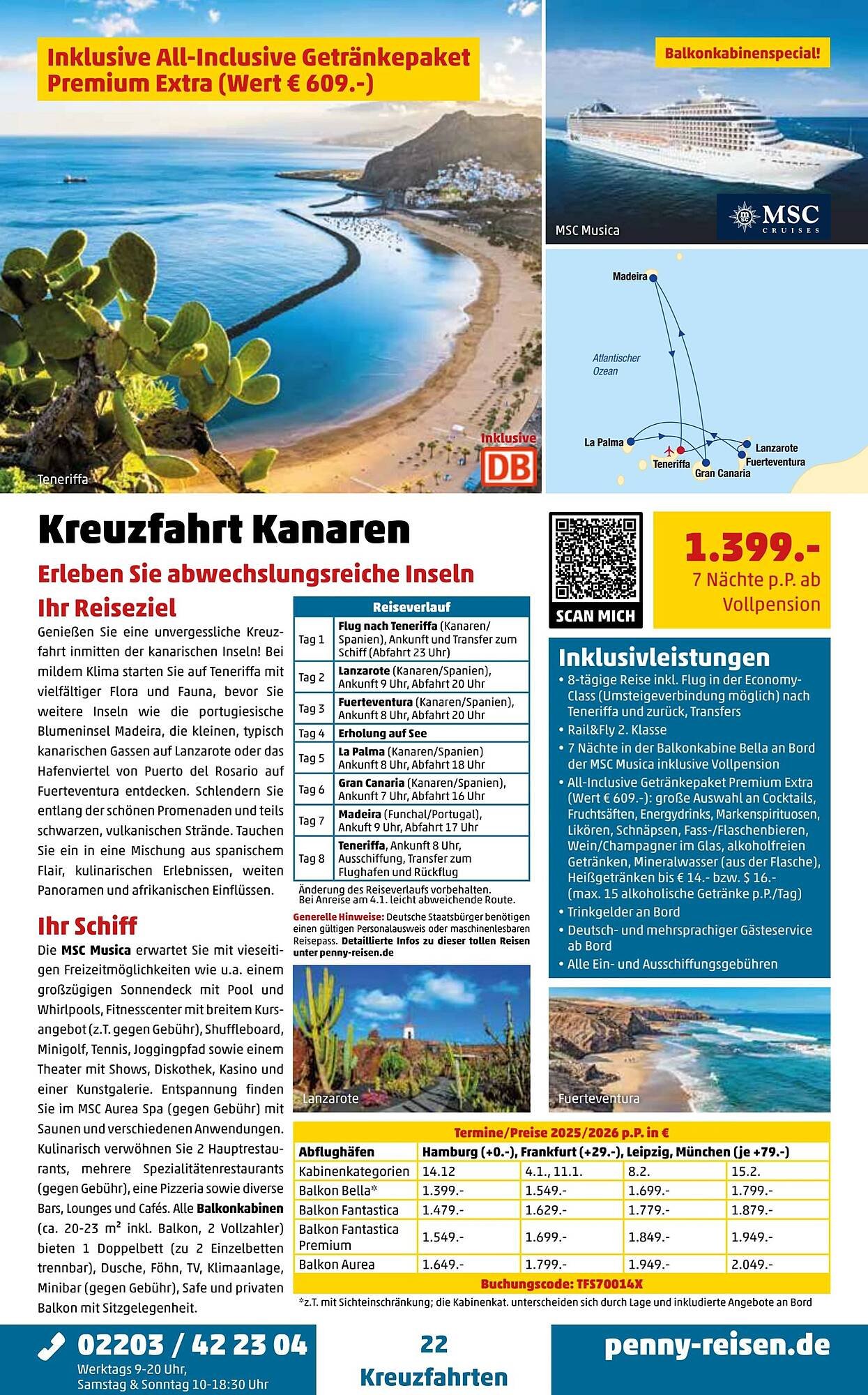 Penny Reisen Prospekt (2025-10-01 - 2025-11-01) | 22
