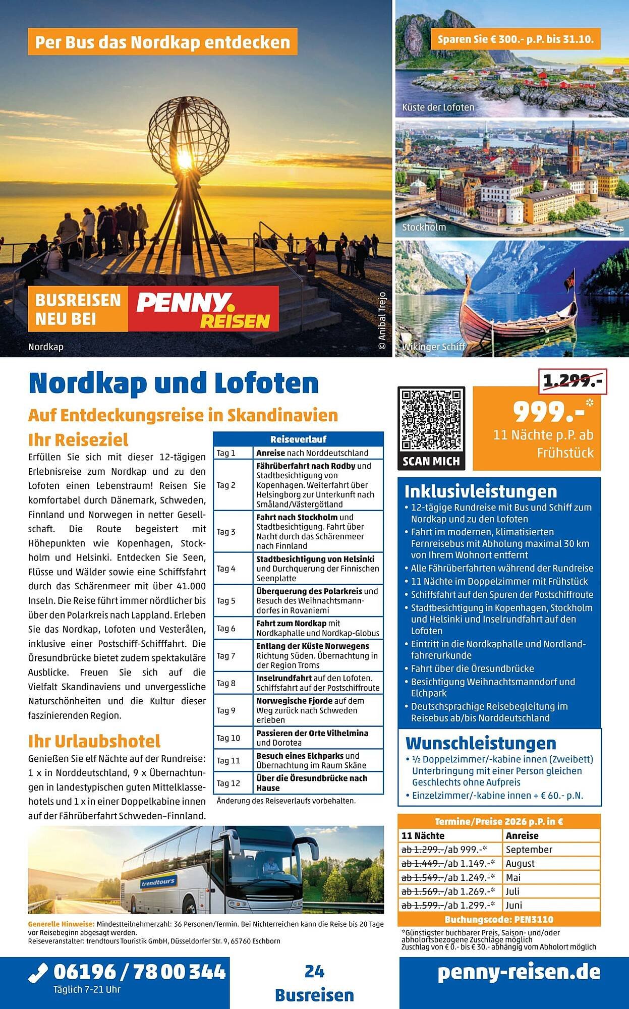 Penny Reisen Prospekt (2025-10-01 - 2025-11-01) | 24