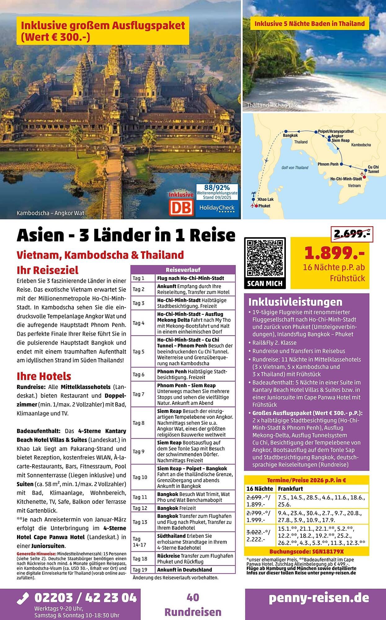 Penny Reisen Prospekt (2025-10-01 - 2025-11-01) | 40