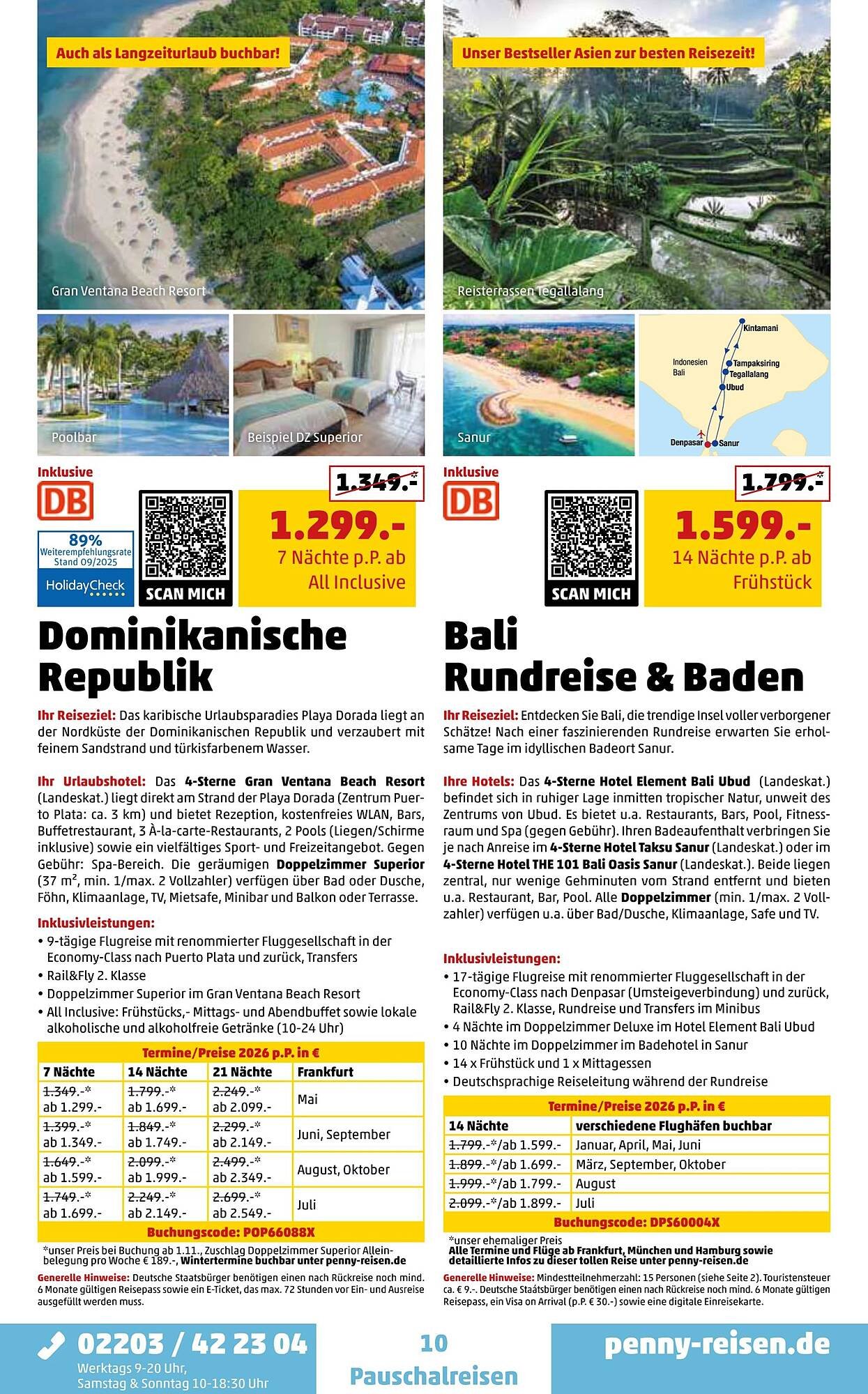 Penny Reisen Prospekt (2025-10-01 - 2025-11-01) | 10