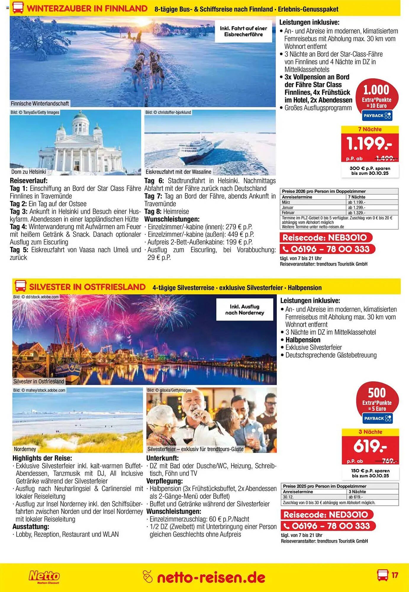 Netto Reisen Prospekt (2025-09-29 - 2025-10-31) | 17