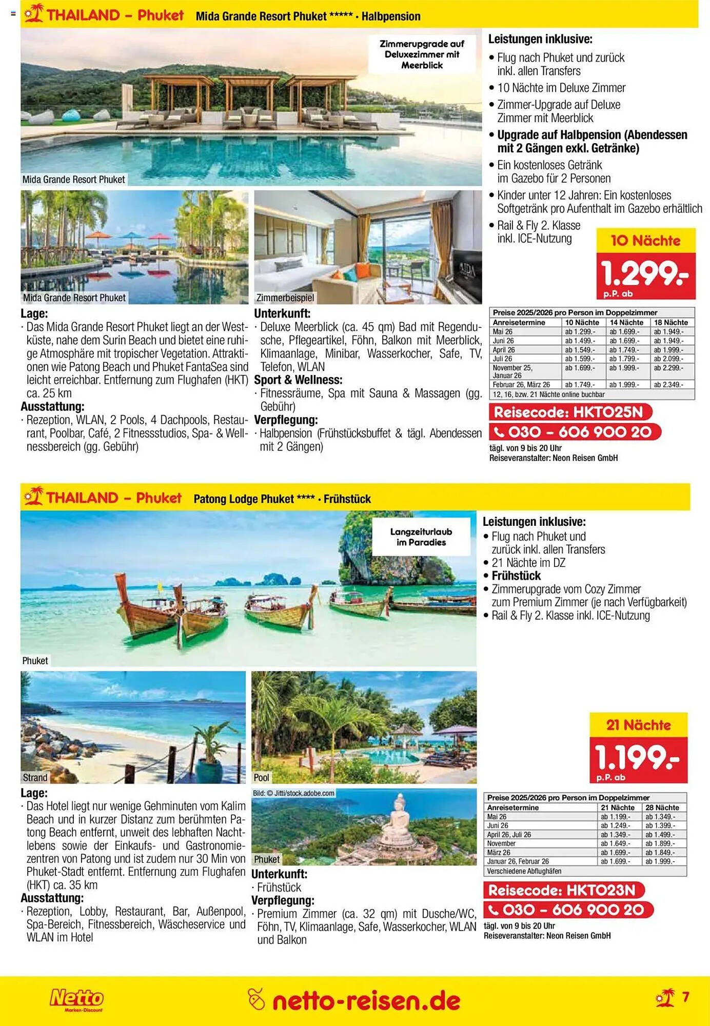 Netto Reisen Prospekt (2025-09-29 - 2025-10-31) | 7