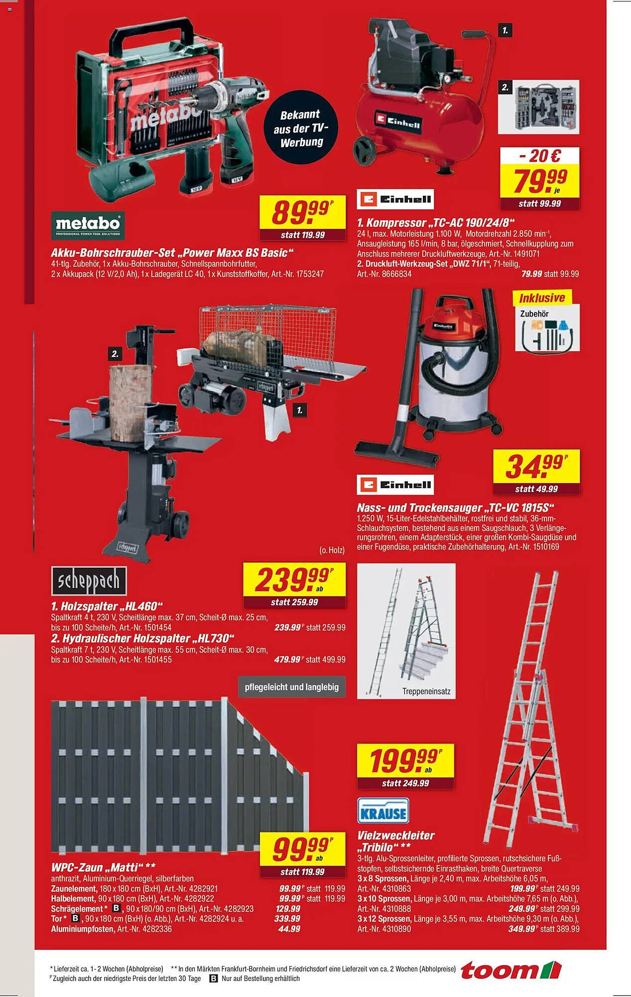 Toom Baumarkt Prospekt (2025-11-08 - 2025-11-14)