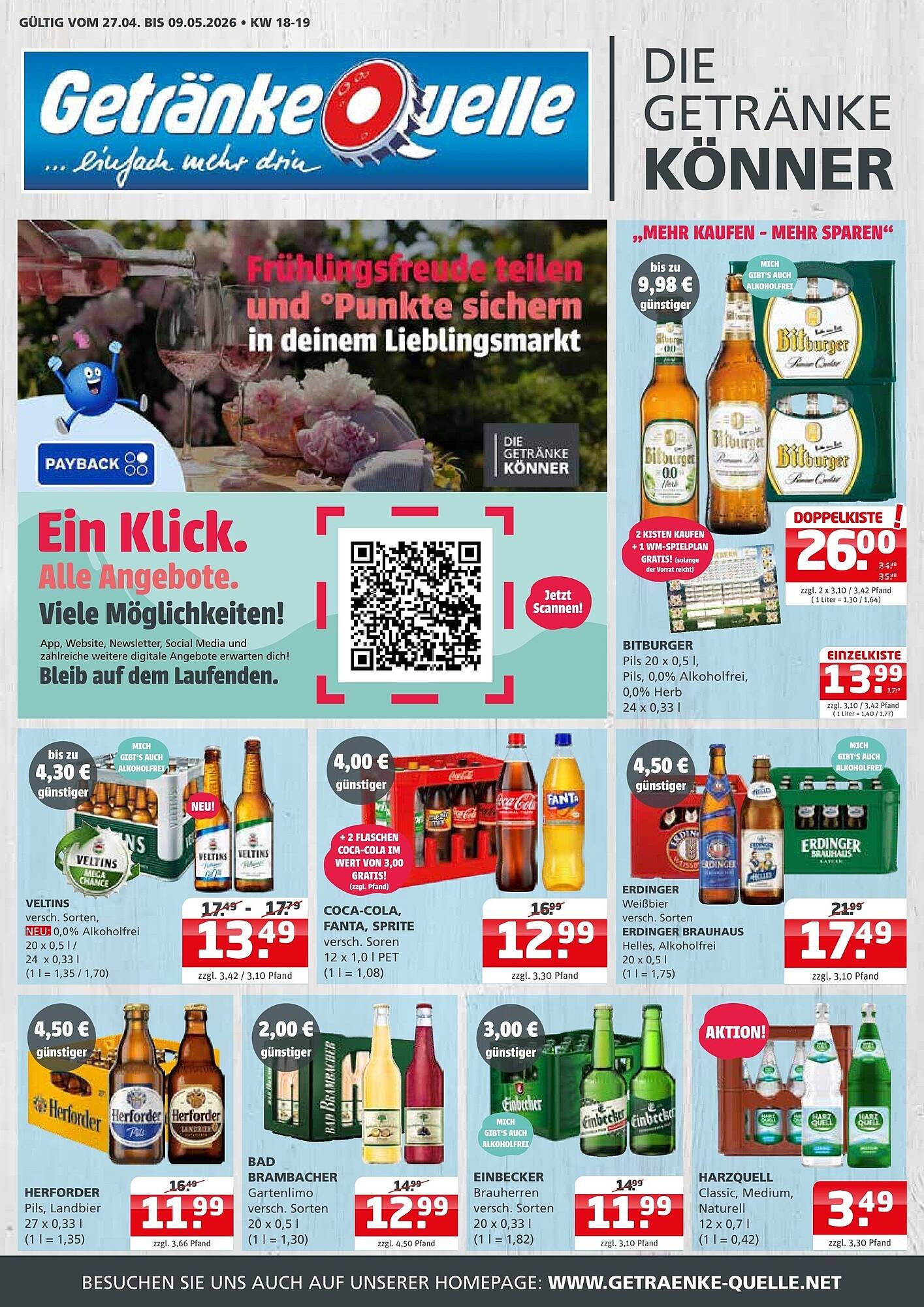 Getränke Quelle Prospekt (2026-04-27 - 2026-05-09)