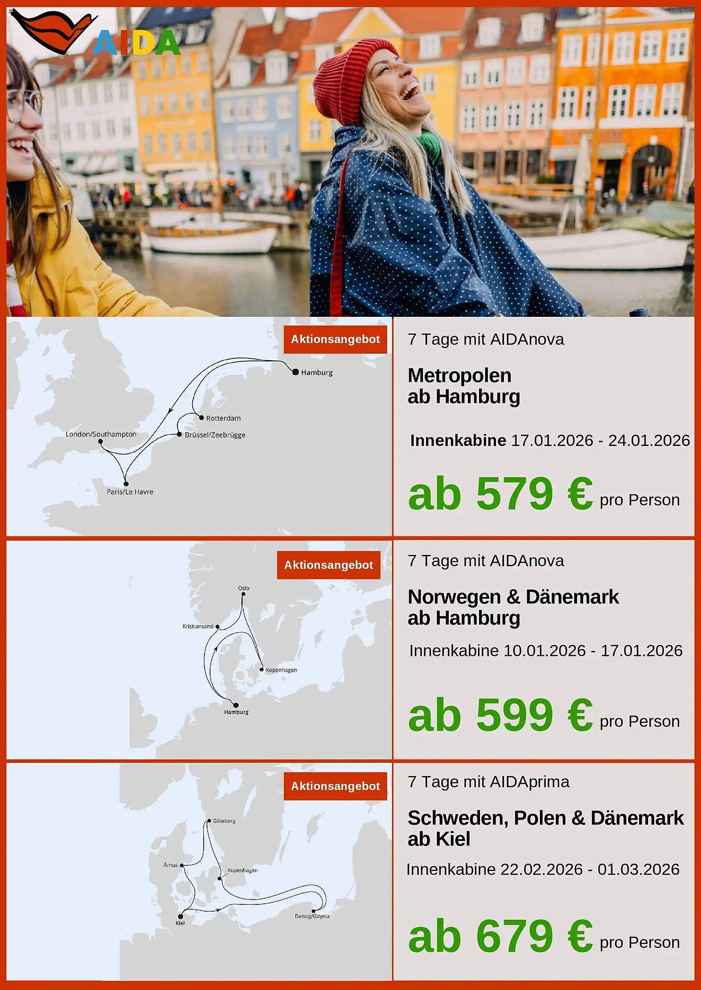 Aida Cruises Prospekt (2025-11-27 - 2025-12-01)