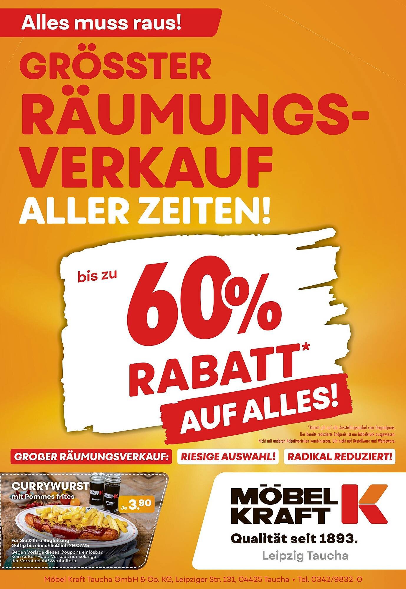 Möbel Kraft Prospekt (2025-07-23 - 2025-07-29) | 1