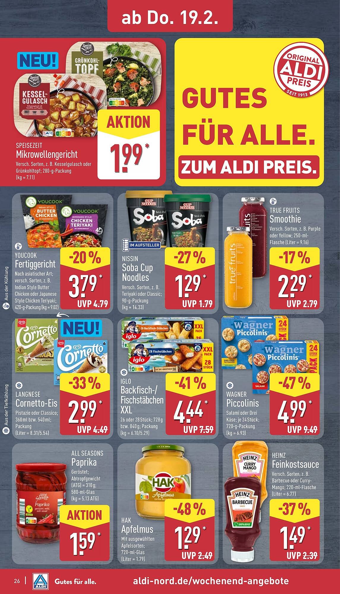 Aldi Nord Prospekt