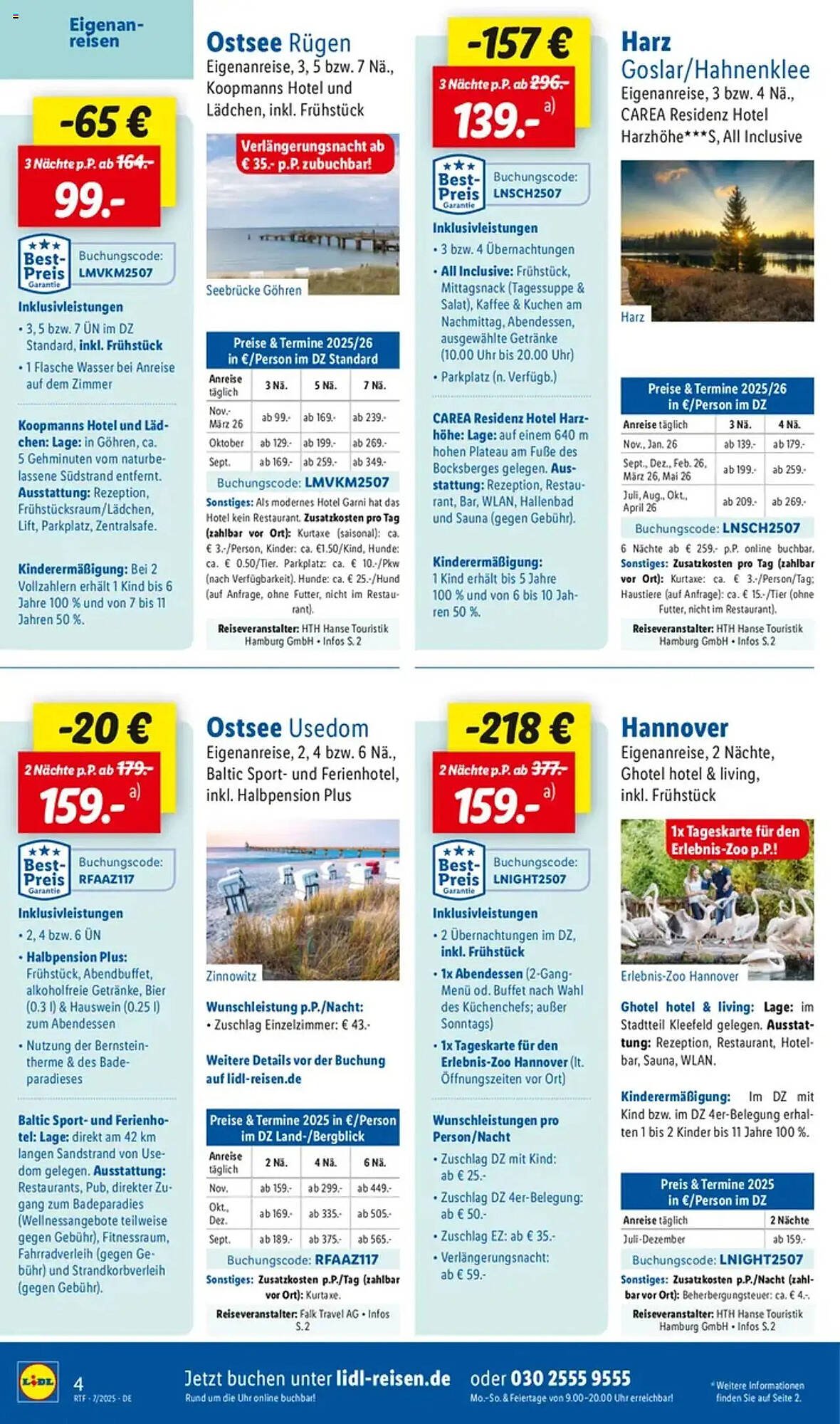 Lidl Reisen Prospekt (2025-07-11 - 2025-08-15) | 4